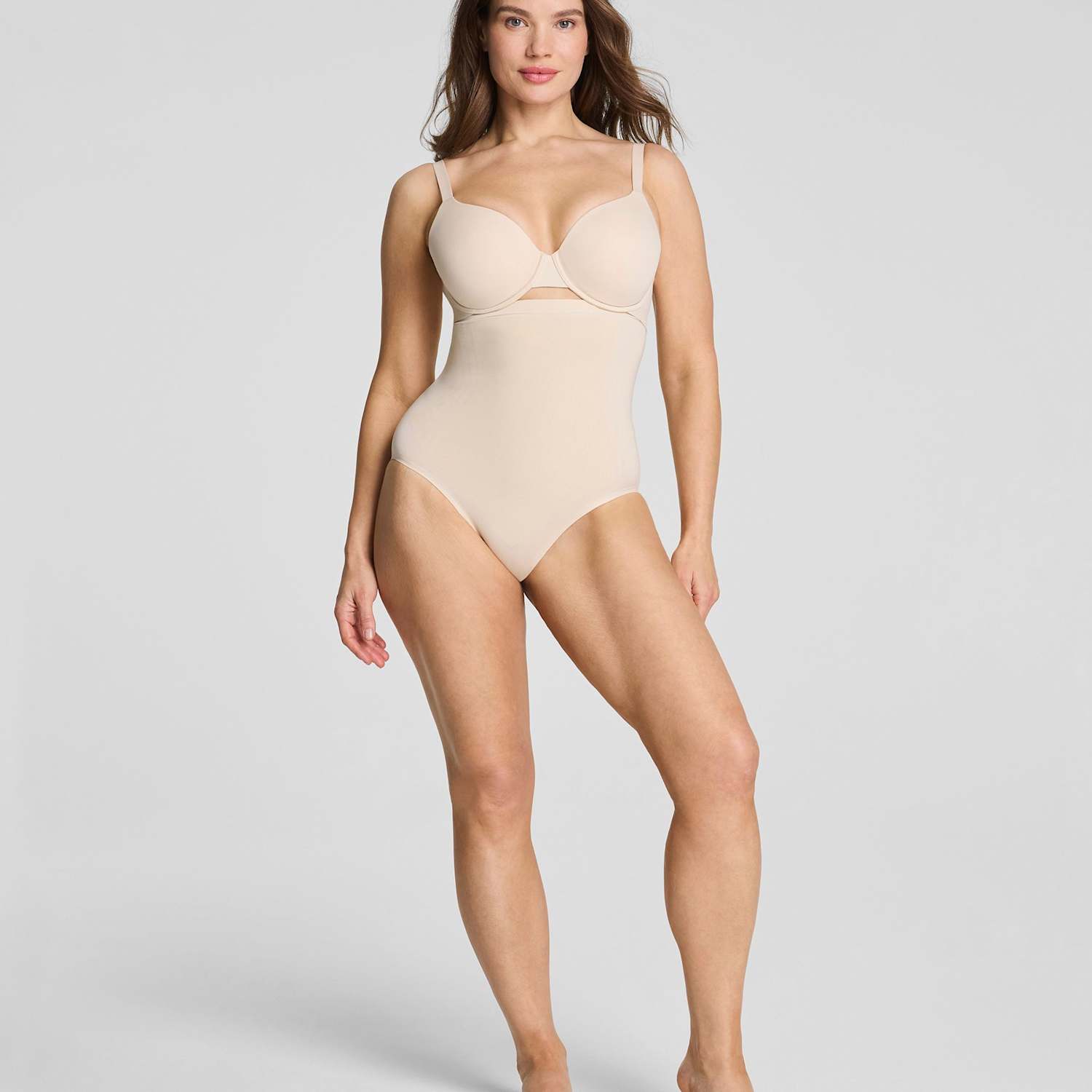 Women's SPANXsculpt GoFigure Firm Control Brief - Medium - Cream - Available at M&S