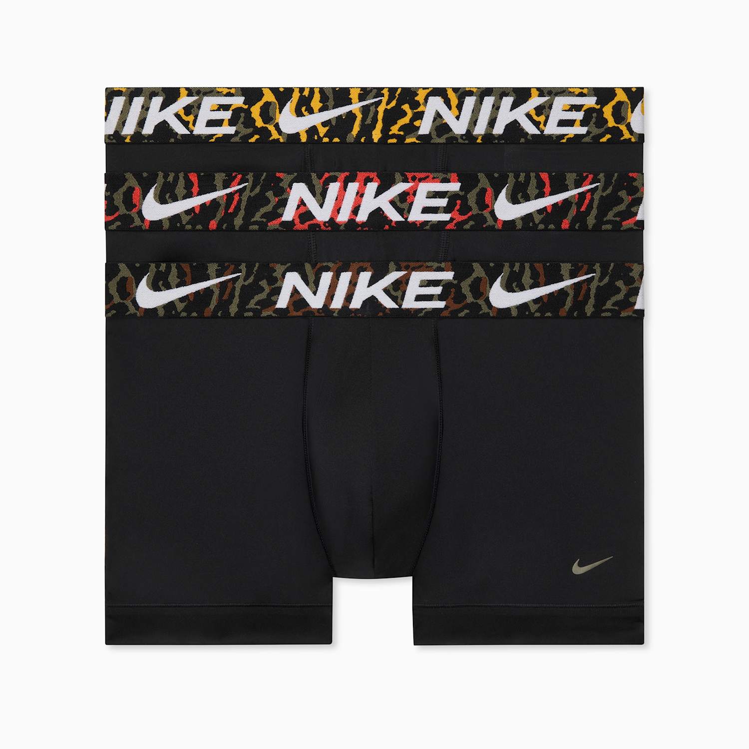 Nike Men's 3 Pack Dri-FIT Essential Trunks - 2XL - Green Mix - Available at M&S
