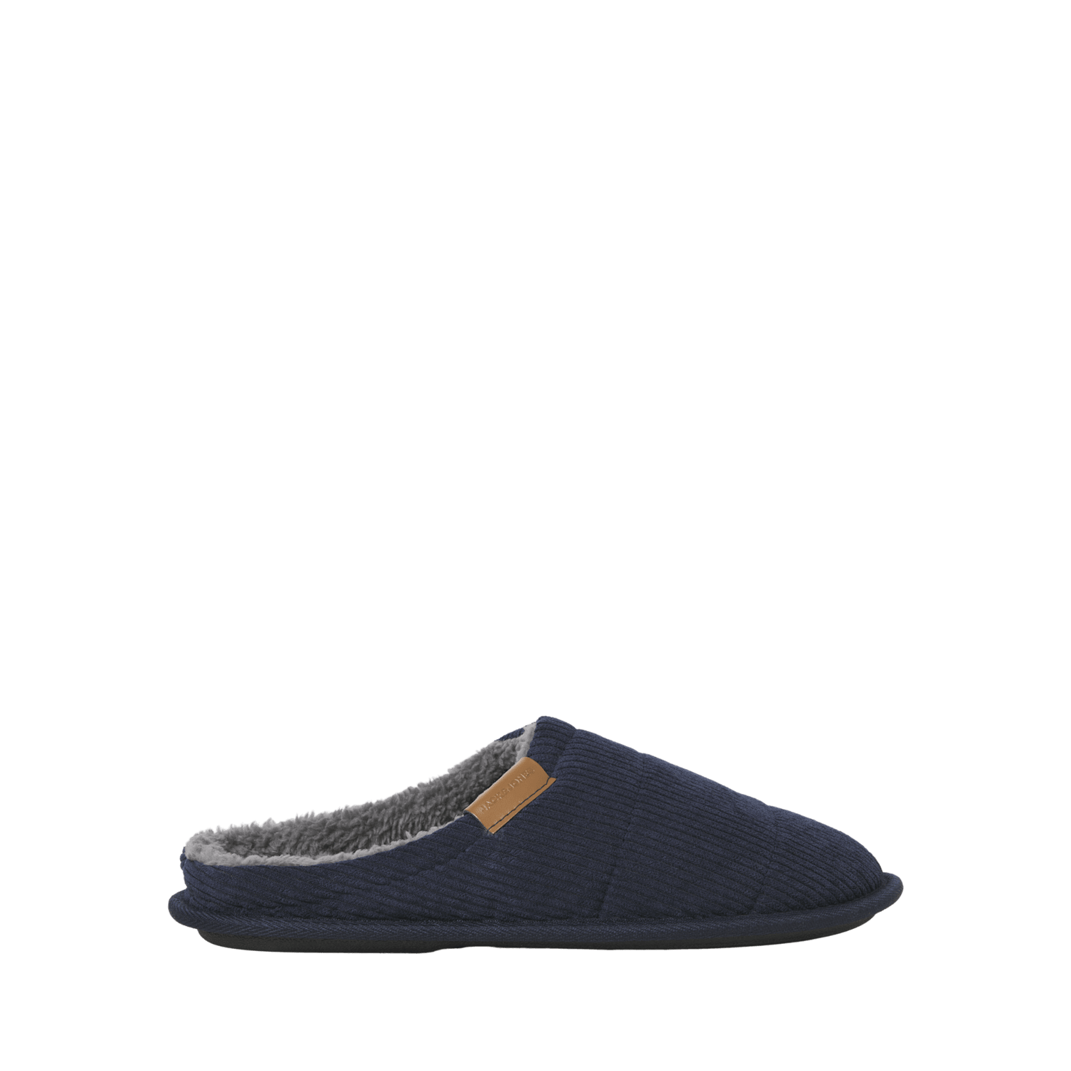 Jack & Jones Men's Corduroy Mule Slippers - 12 - Navy - Available at M&S