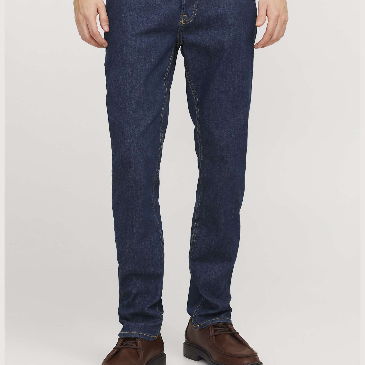 Jack & Jones Men's Slim Fit Stretch 5 Pocket Jeans - 30/32in - Blue - Available at M&S
