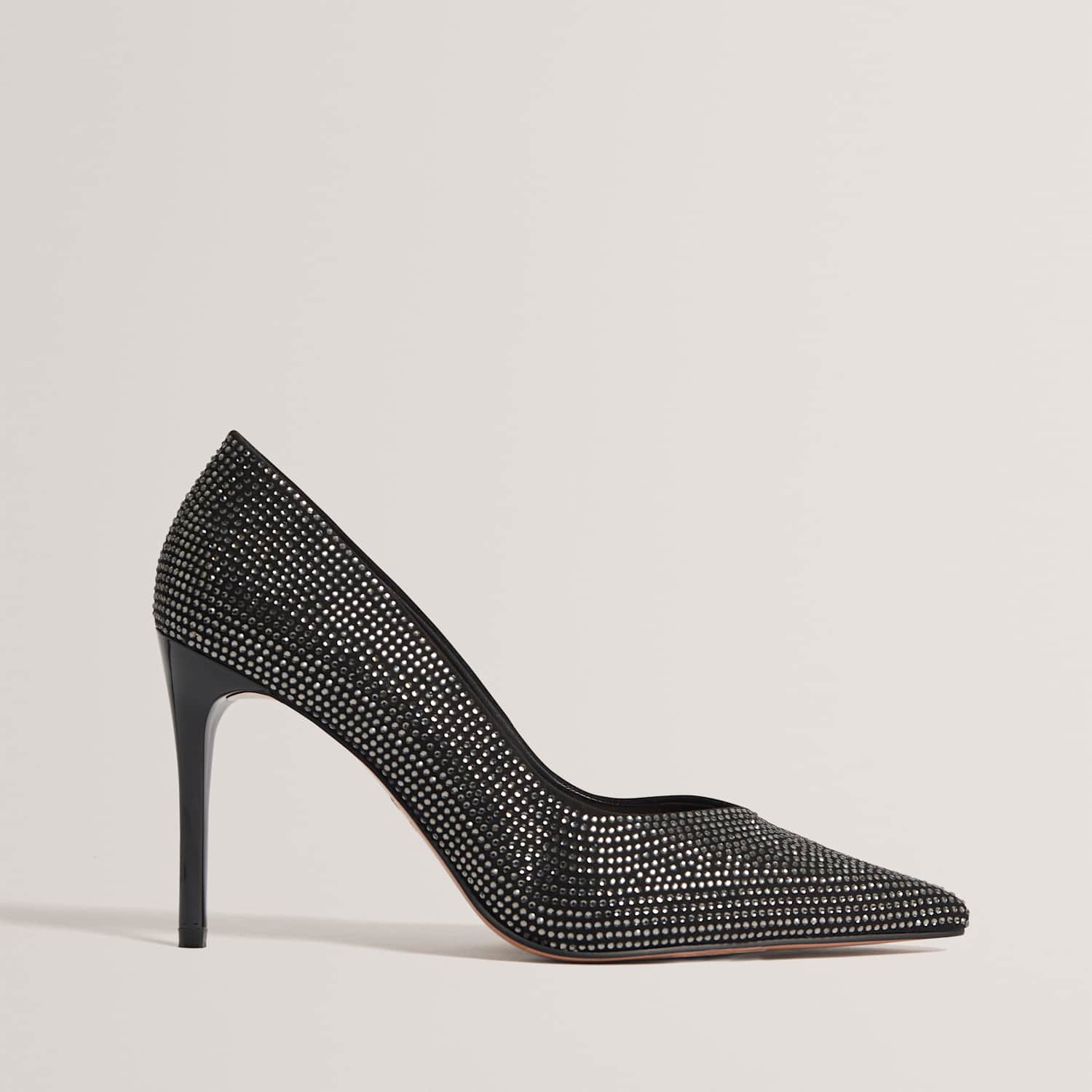 Ted Baker Women's Slip On Stiletto Heel Court Shoes - 7 - Black - Available at M&S