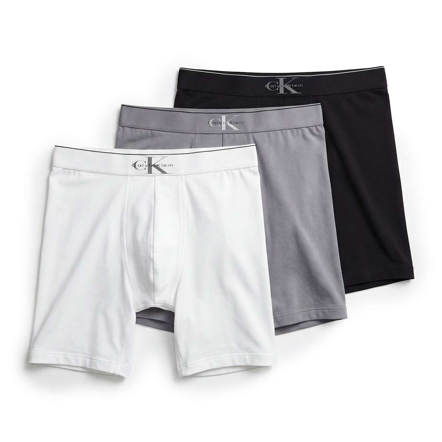 Calvin Klein Men's 3 Pack Archive Logo Cotton Rich Boxer Briefs - XL - Multi - Available at M&S