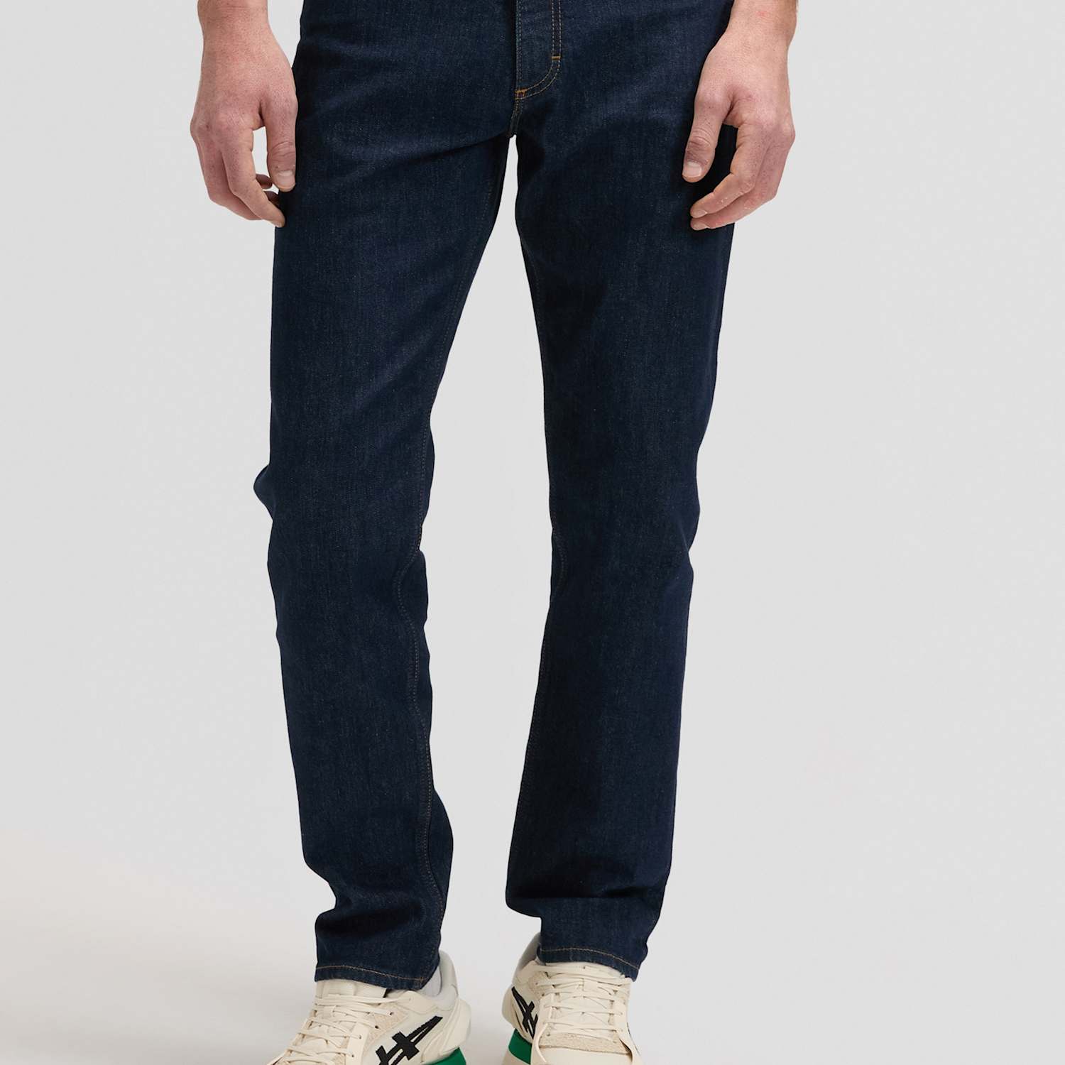 Lee Men's David 5 Pocket Stretch Jeans - 34/30in - Blue Denim - Available at M&S