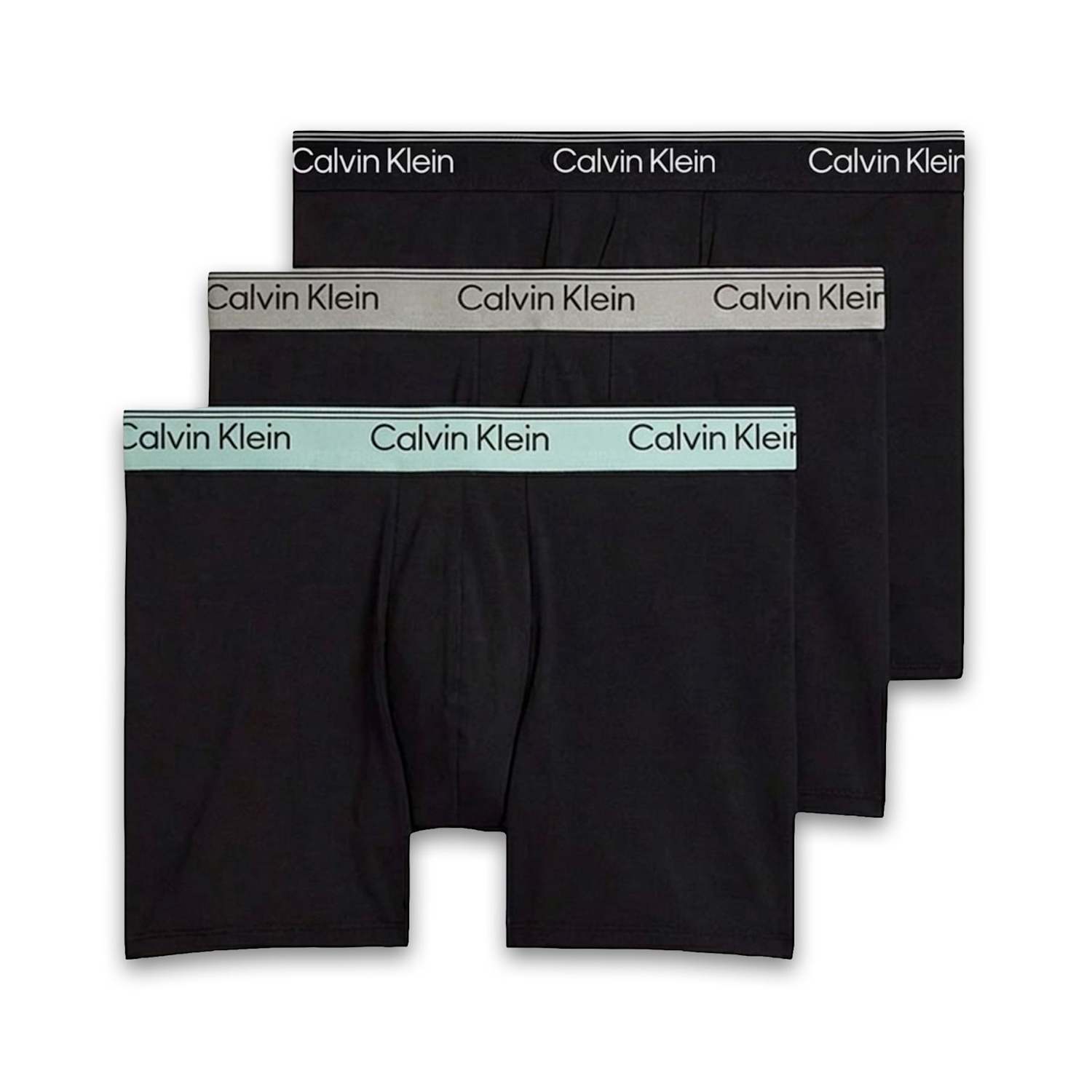 Calvin Klein Men's 3 Pack Boxers - 3XL - Black Mix - Available at M&S