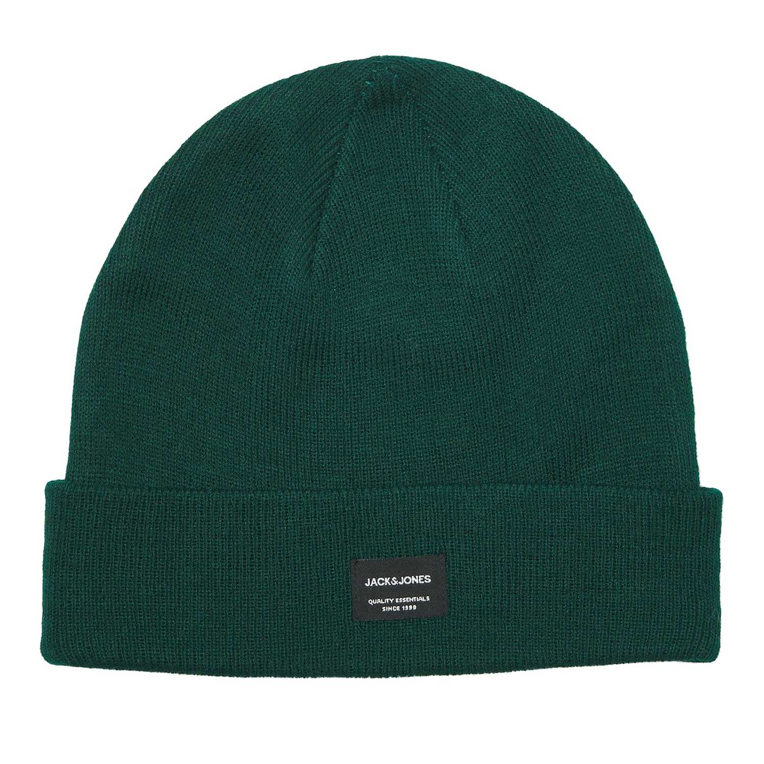 Jack & Jones Men's Knitted Beanie Hat - Green - Available at M&S