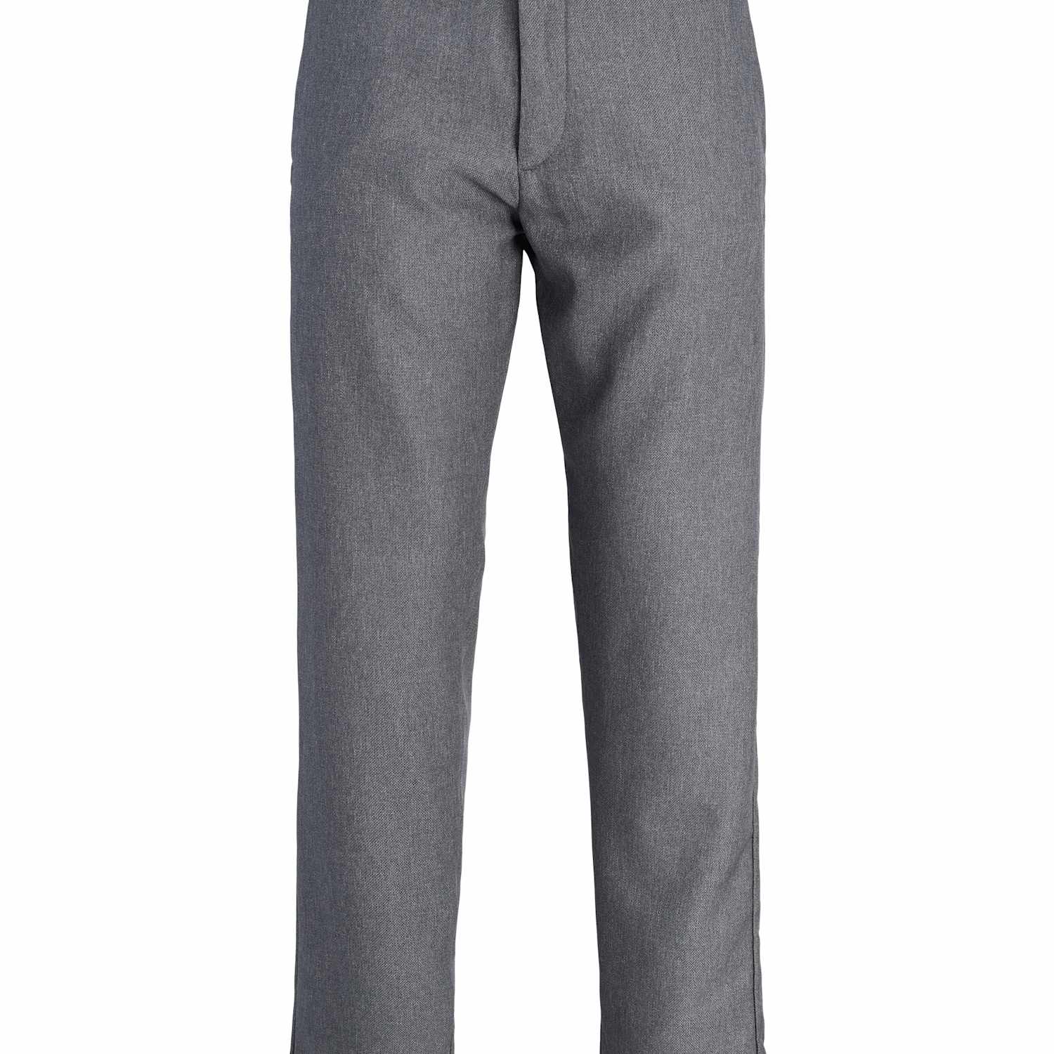 Jack & Jones Men's Regular Fit Tailored Chinos - 32/30in - Grey - Available at M&S