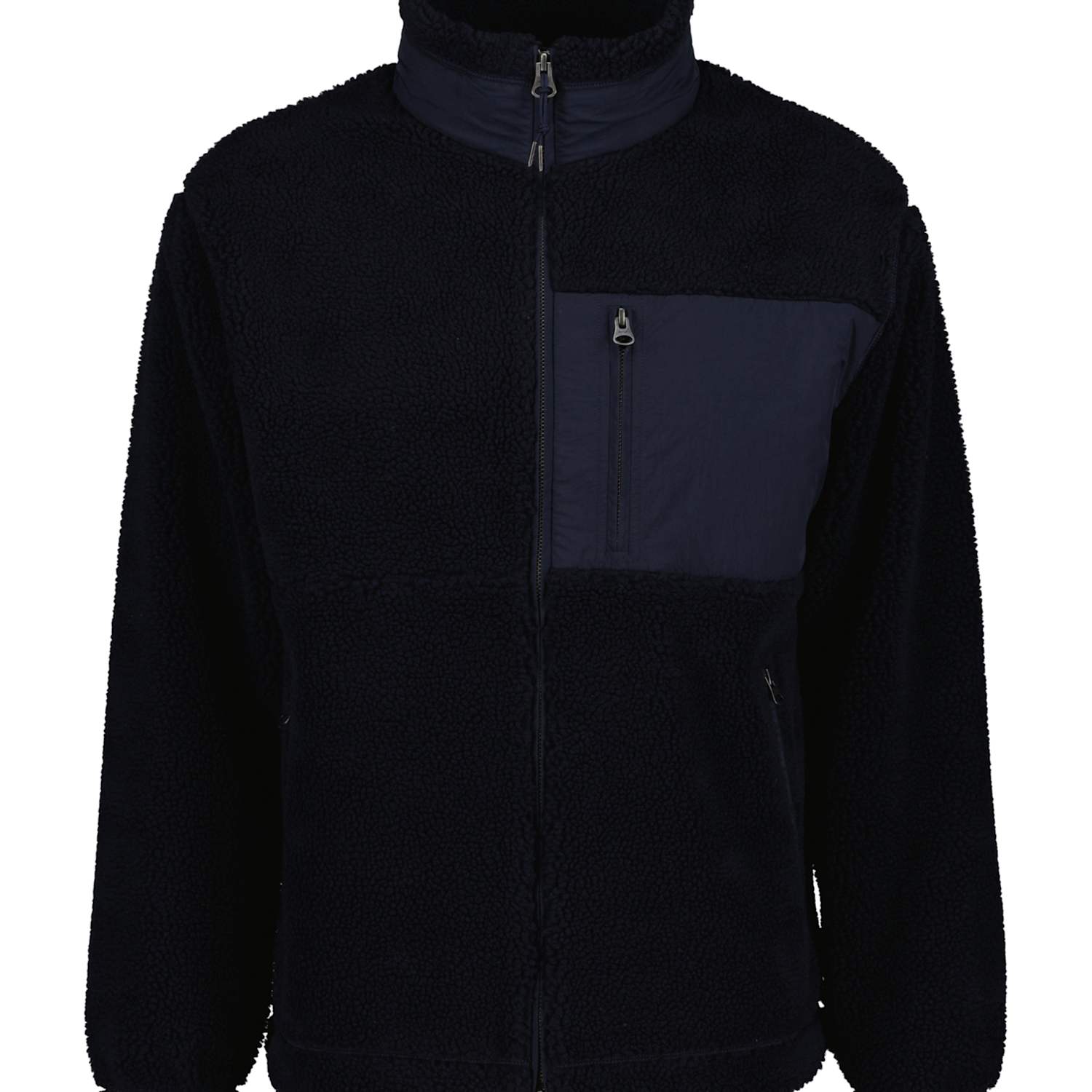 Gant Men's Lined Fleece Jacket - XL - Navy - Available at M&S
