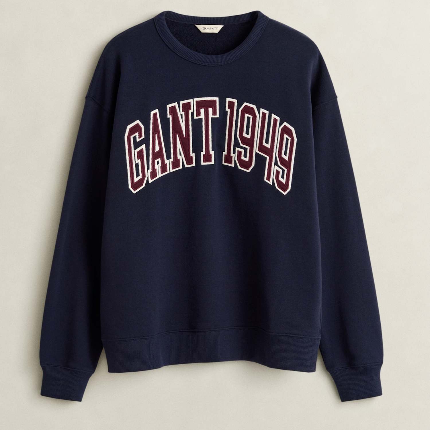 Gant Women's Pure Cotton Graphic Sweatshirt - Small - Navy - Available at M&S