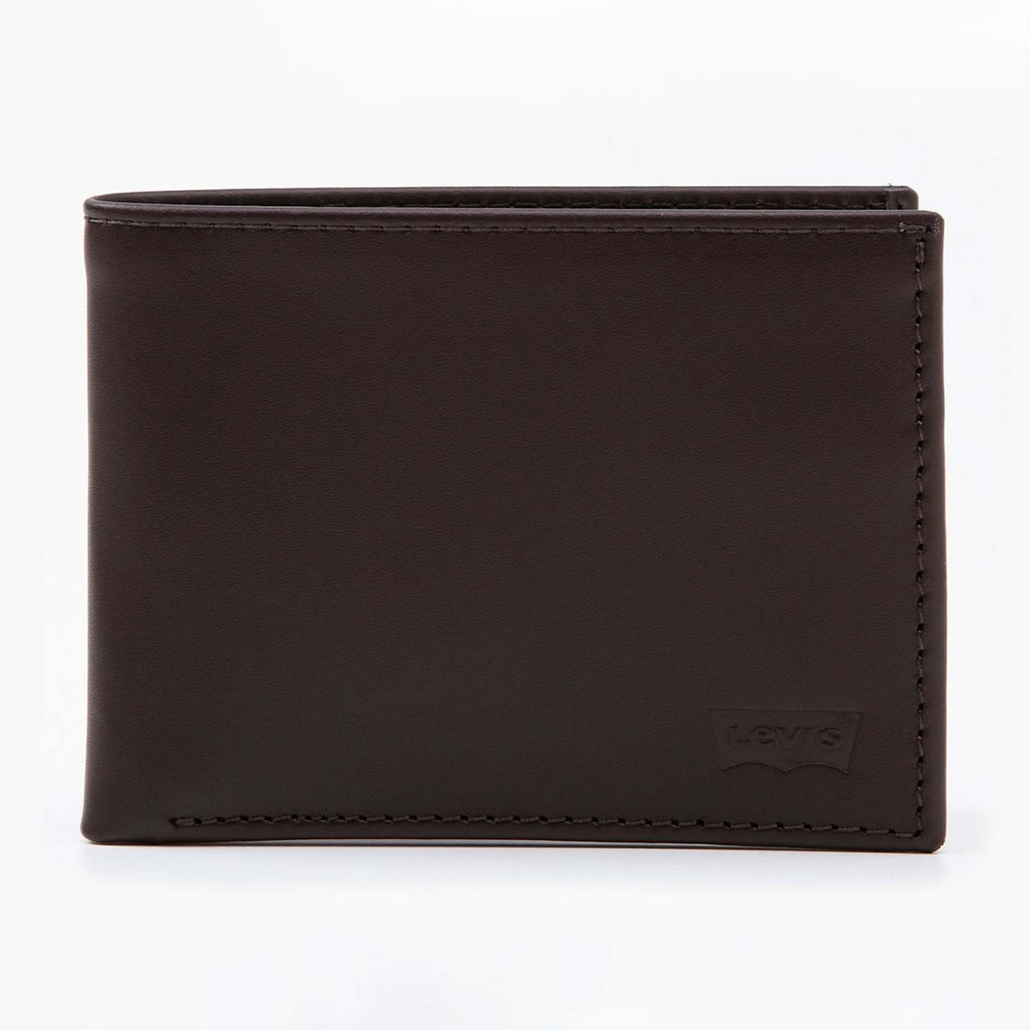 Levi's Men's Leather Bi-fold Wallet - Brown - Available at M&S