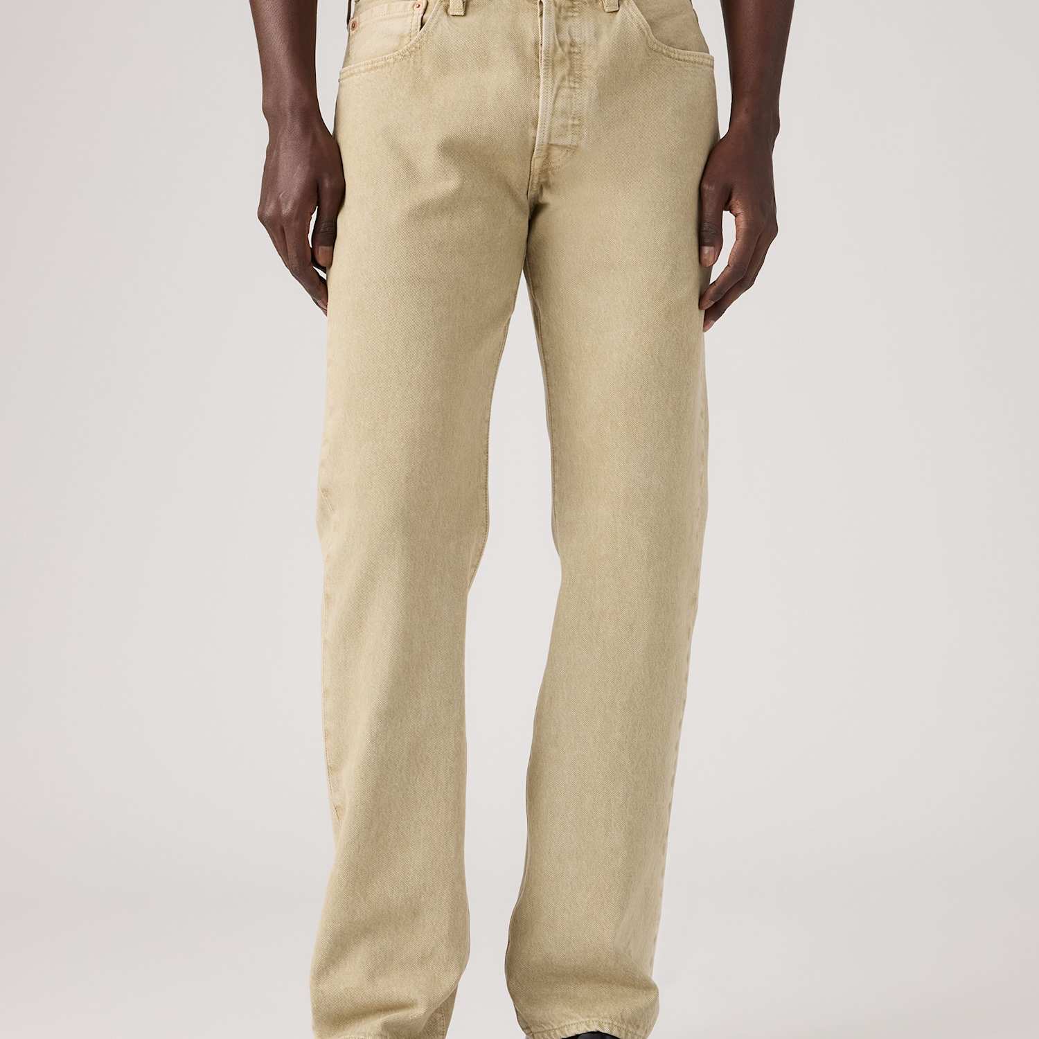 Levi's Men's 501 Straight Fit Jeans - 38 - Beige - Available at M&S