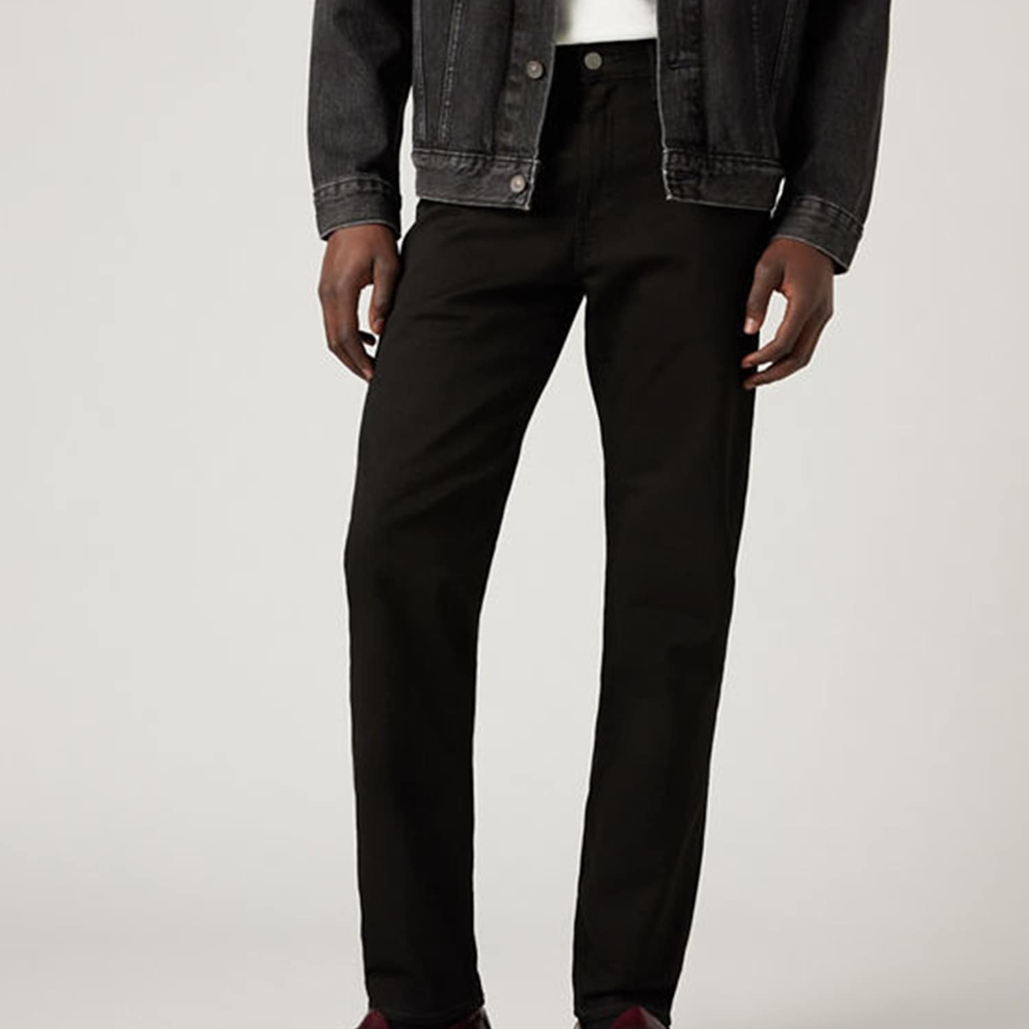 Levi's Men's 502 Tapered Jeans - 34/32in - Black - Available at M&S