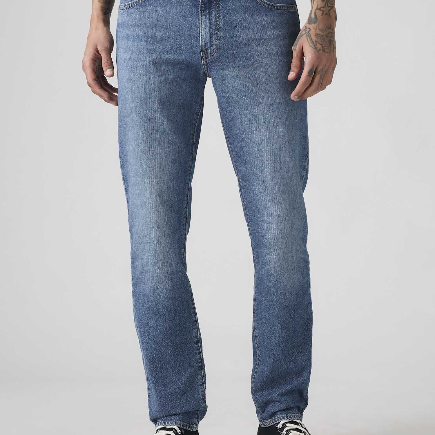Levi's Men's 511 Slim Fit 5 Pocket Jeans - 36/32in - Mid Blue - Available at M&S