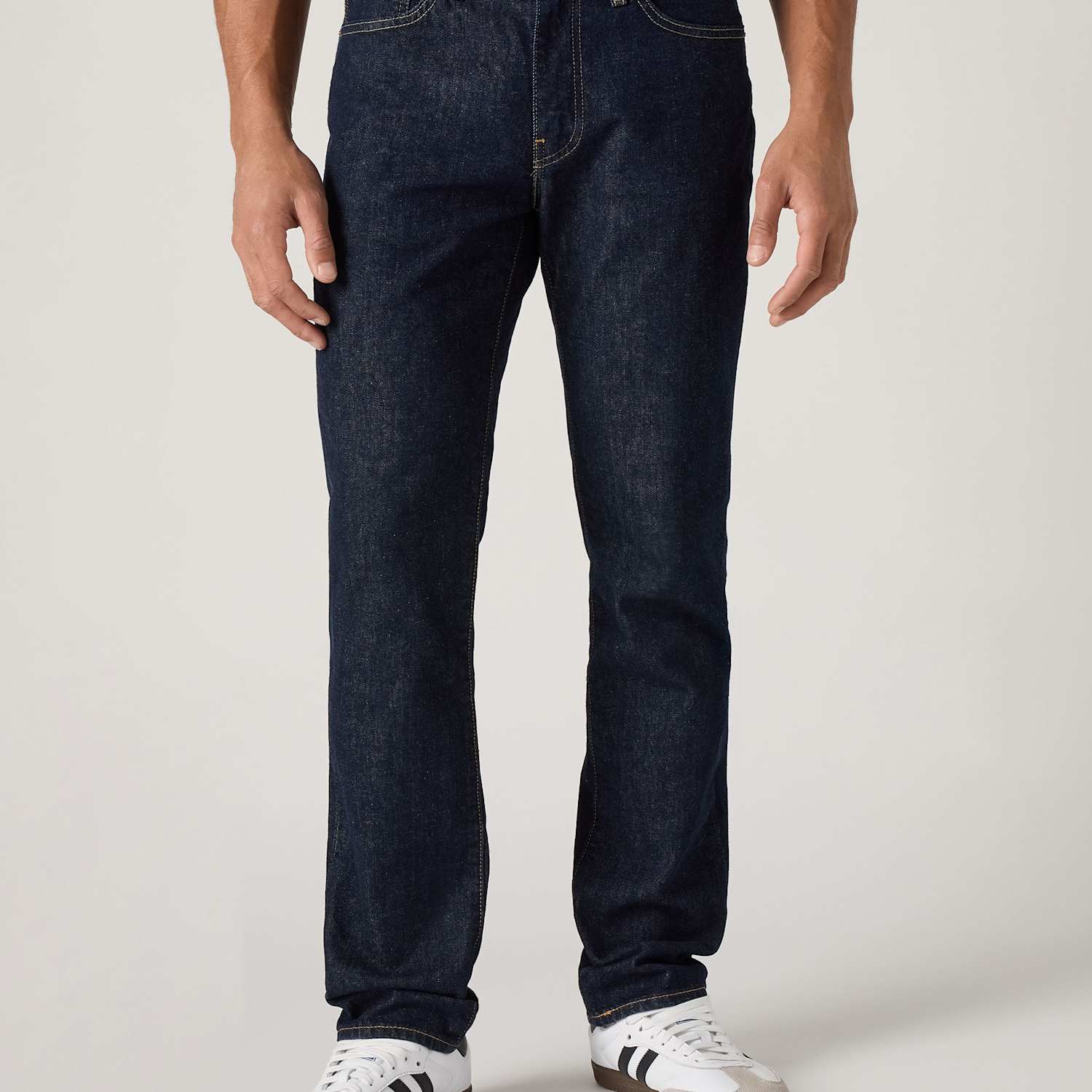Levi's Men's 511 Slim Fit 5 Pocket Jeans - 32/30in - Dark Blue Denim - Available at M&S