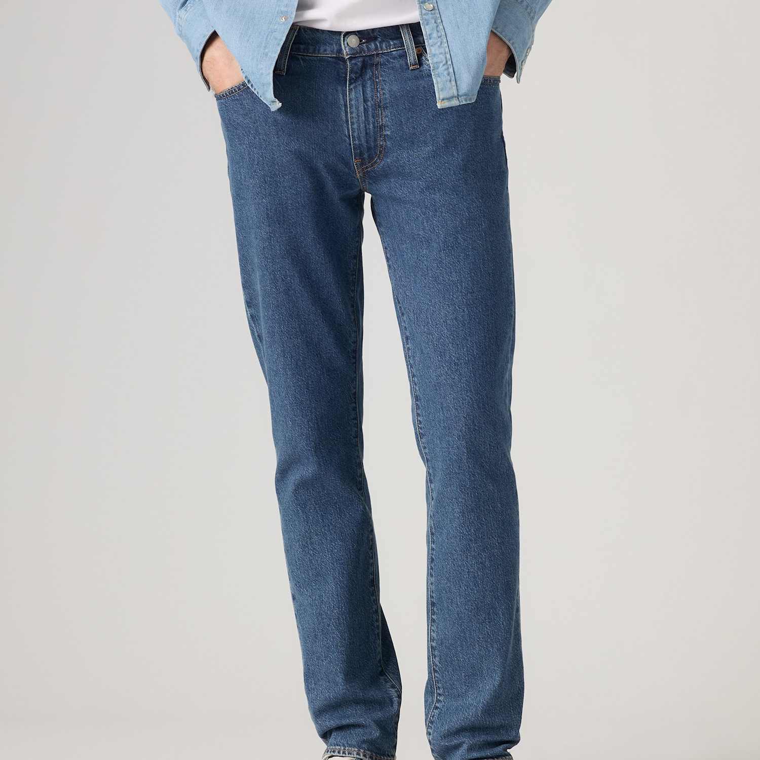 Levi's Men's 511 Slim Fit 5 Pocket Jeans - 34 - Indigo - Available at M&S