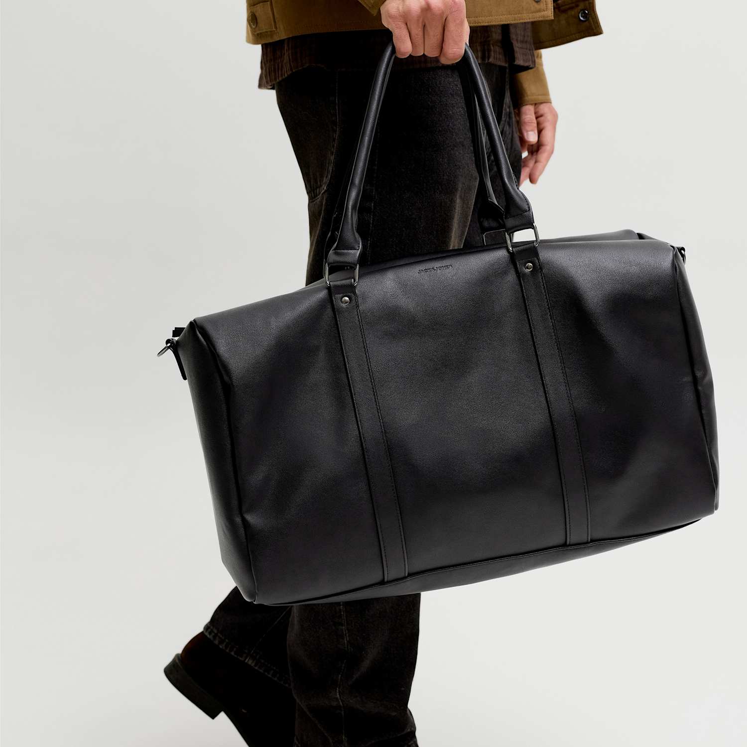 Jack & Jones Men's Weekend Bag - Black - Available at M&S