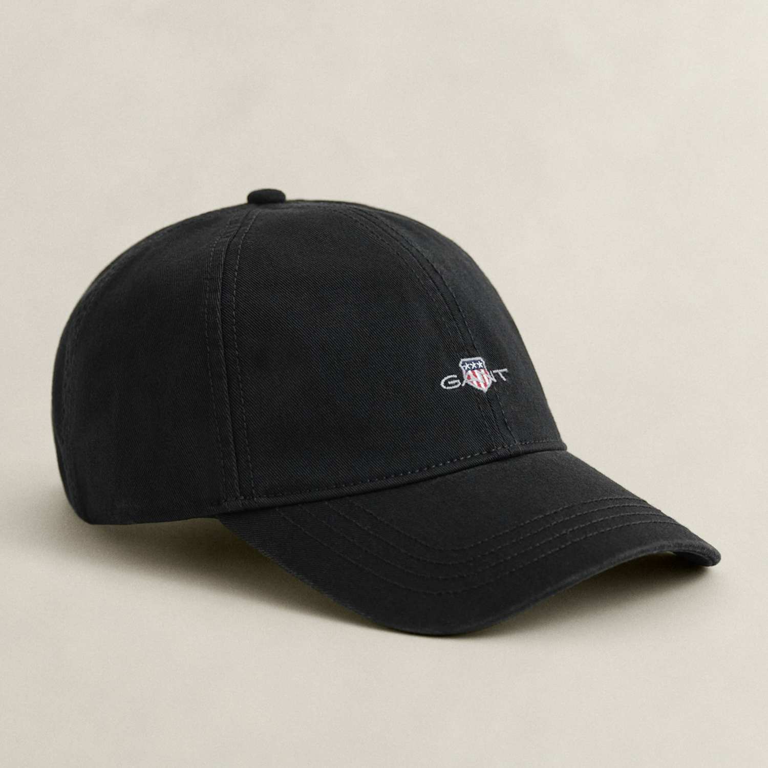 Gant Men's Pure Cotton Baseball Cap - Black - Available at M&S