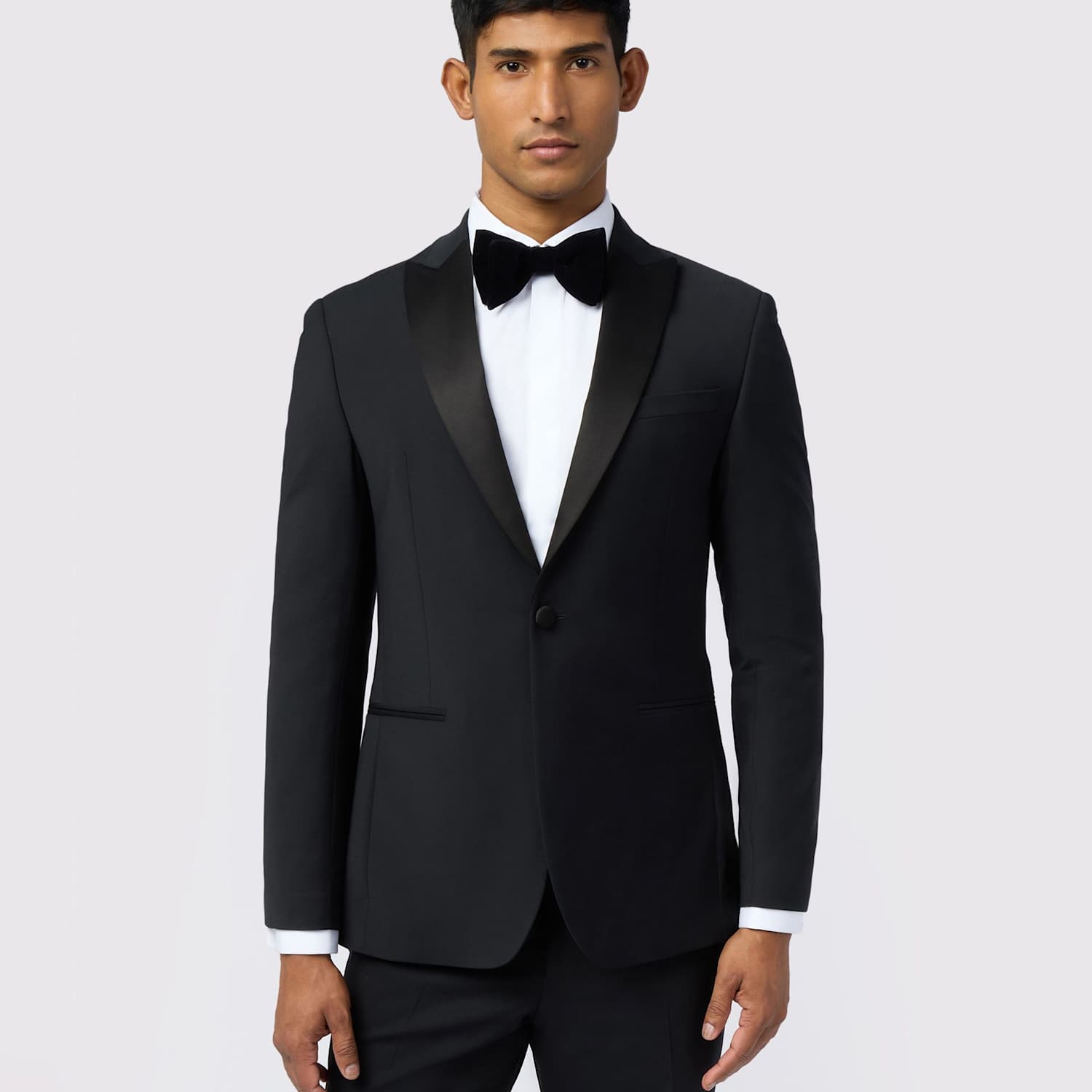 Ted Baker Men's Slim Fit Wool Rich Performance Tuxedo Jacket - 46 - Black - Available at M&S