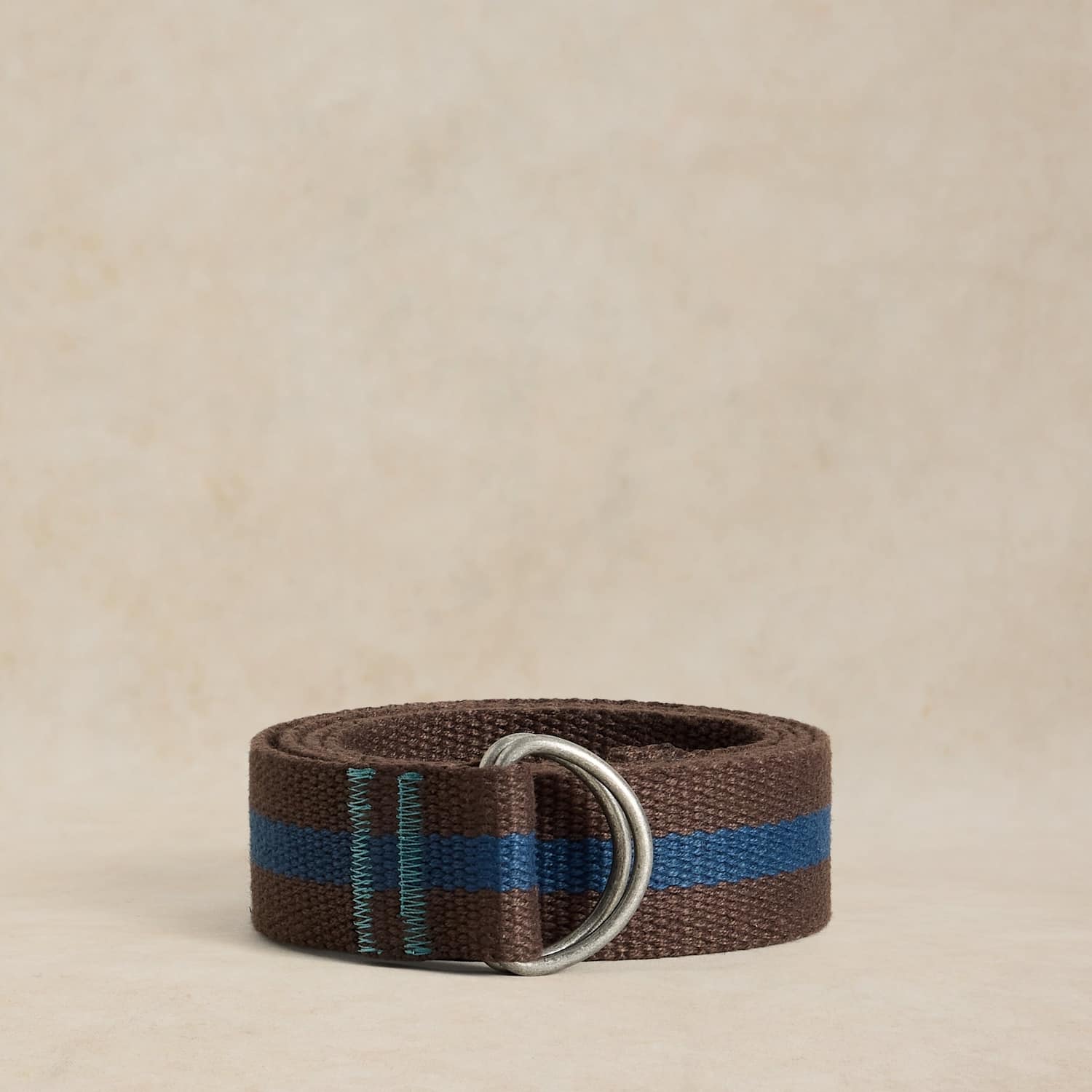 White Stuff Men's Webbing Belt - M - L - Brown Mix - Available at M&S
