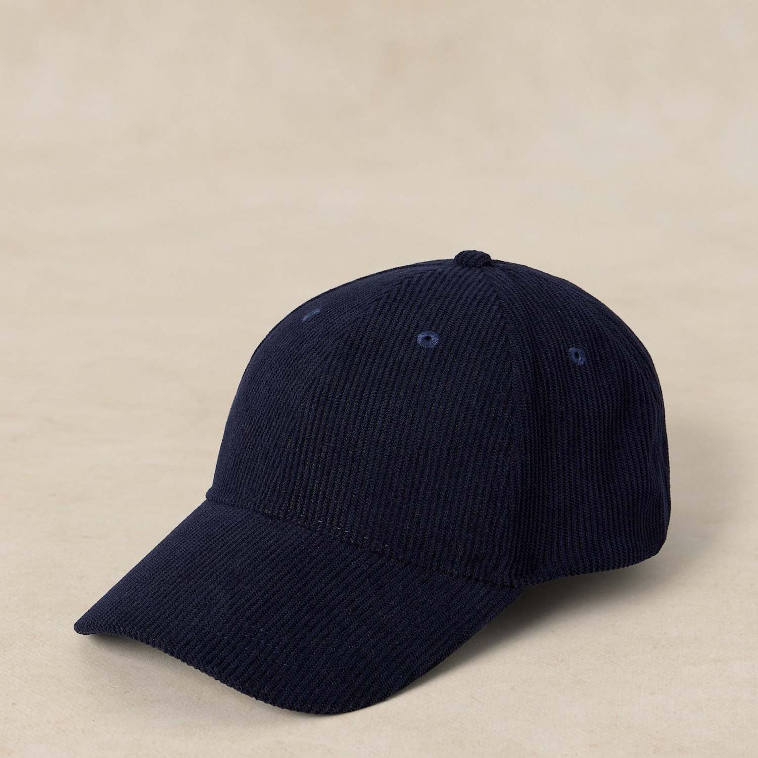 White Stuff Men's Cord Baseball Cap - Navy - Available at M&S