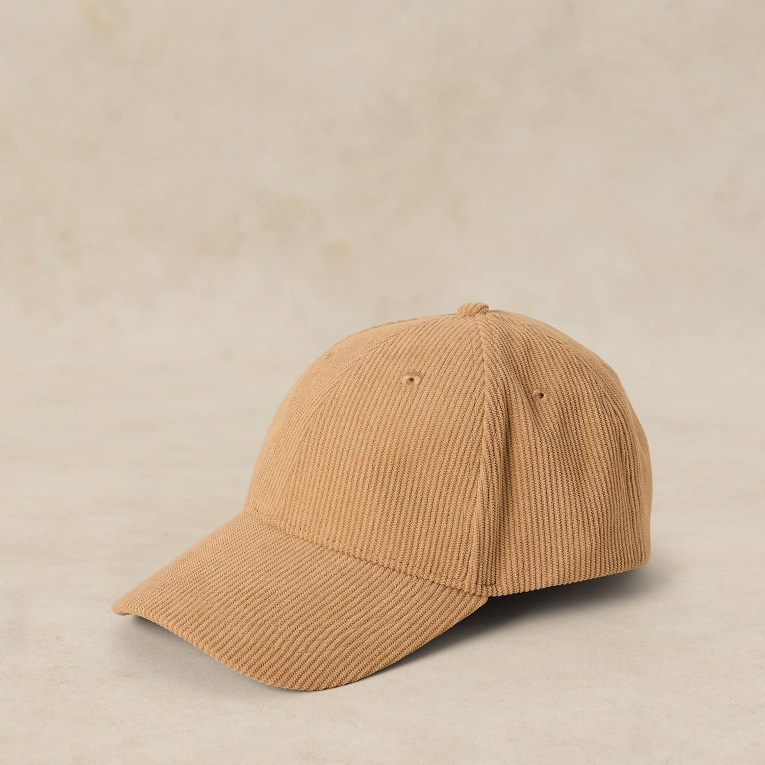 White Stuff Men's Cord Baseball Cap - Natural - Available at M&S