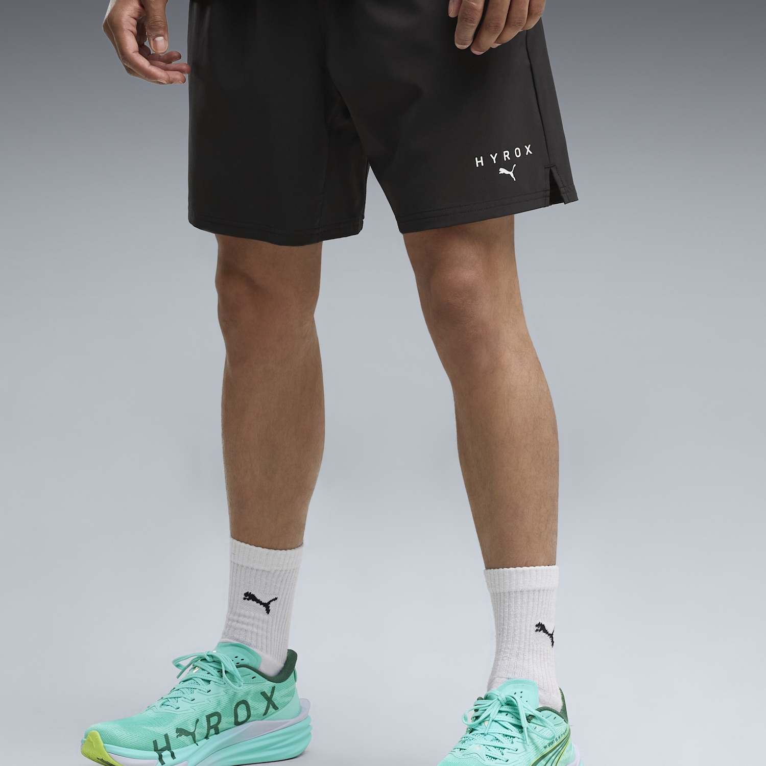 Puma Men's x Hyrox PWRTRAIN Sports Shorts - L - Black