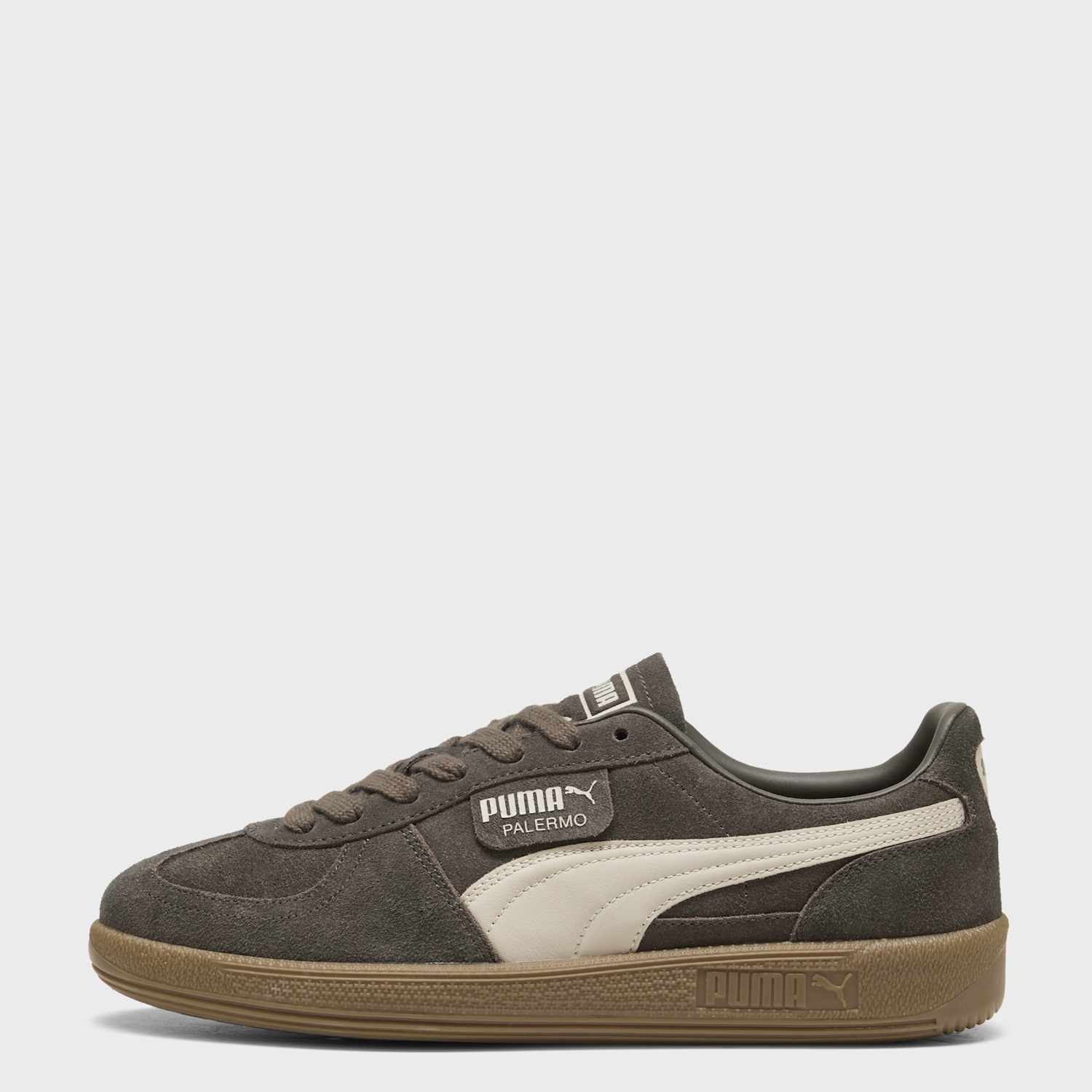 Puma Men's Palermo Colourblock Terrace Trainers - 8 - Brown Mix