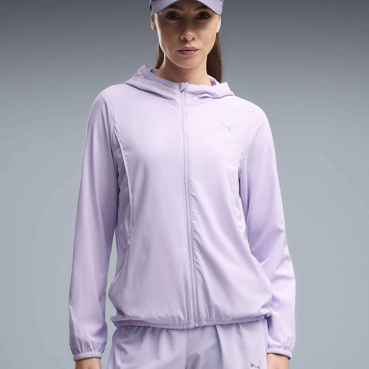 Puma Women's Run Velocity Woven Running Jacket - Small - Lilac