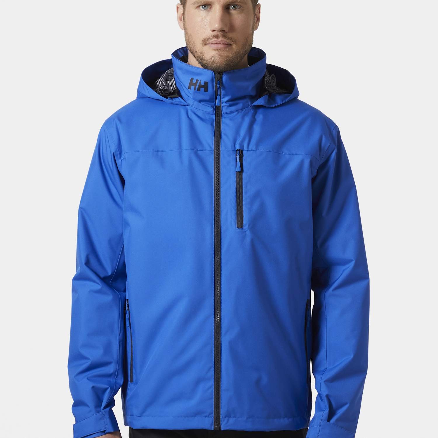Helly Hansen Men's Waterproof Hooded Jacket - L - Cobalt - Available at M&S