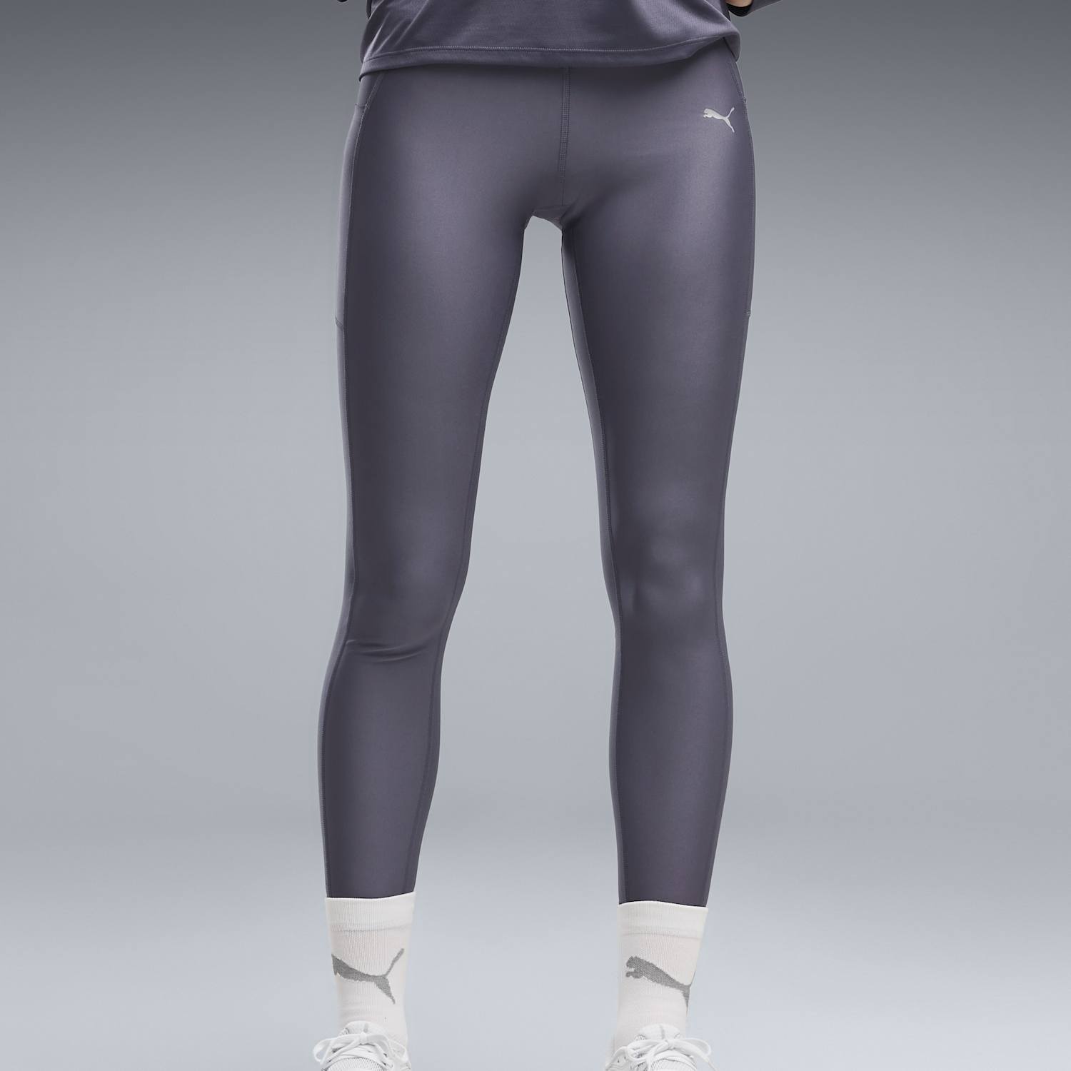 Puma Women's Run Velocity High Waisted Leggings - Small - Purple