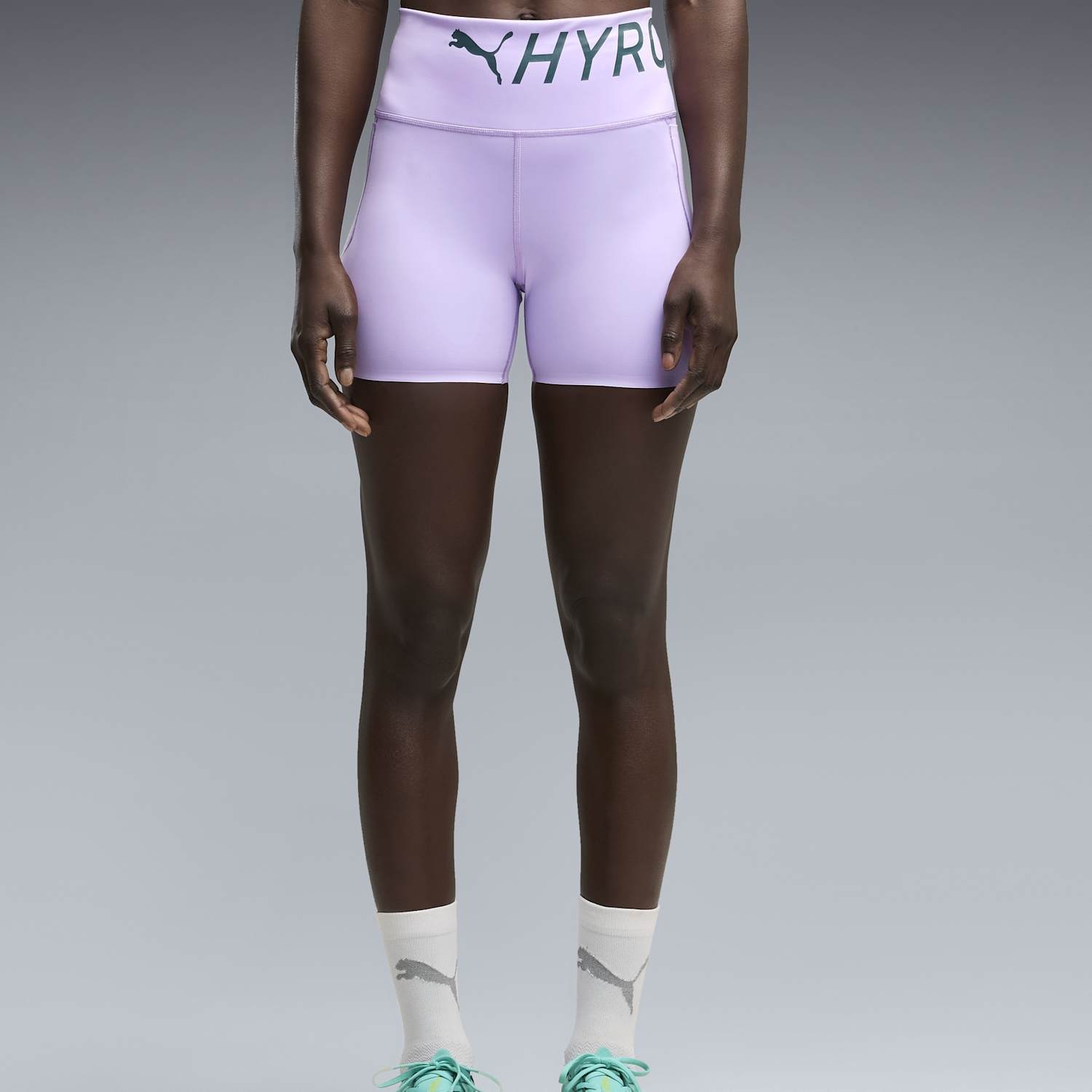 Puma Women's X Hyrox PWRMODE Short Tights - Small - Lilac