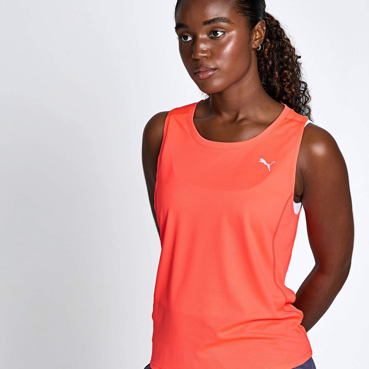 Puma Women's Run Velocity Tank Top - Large - Red