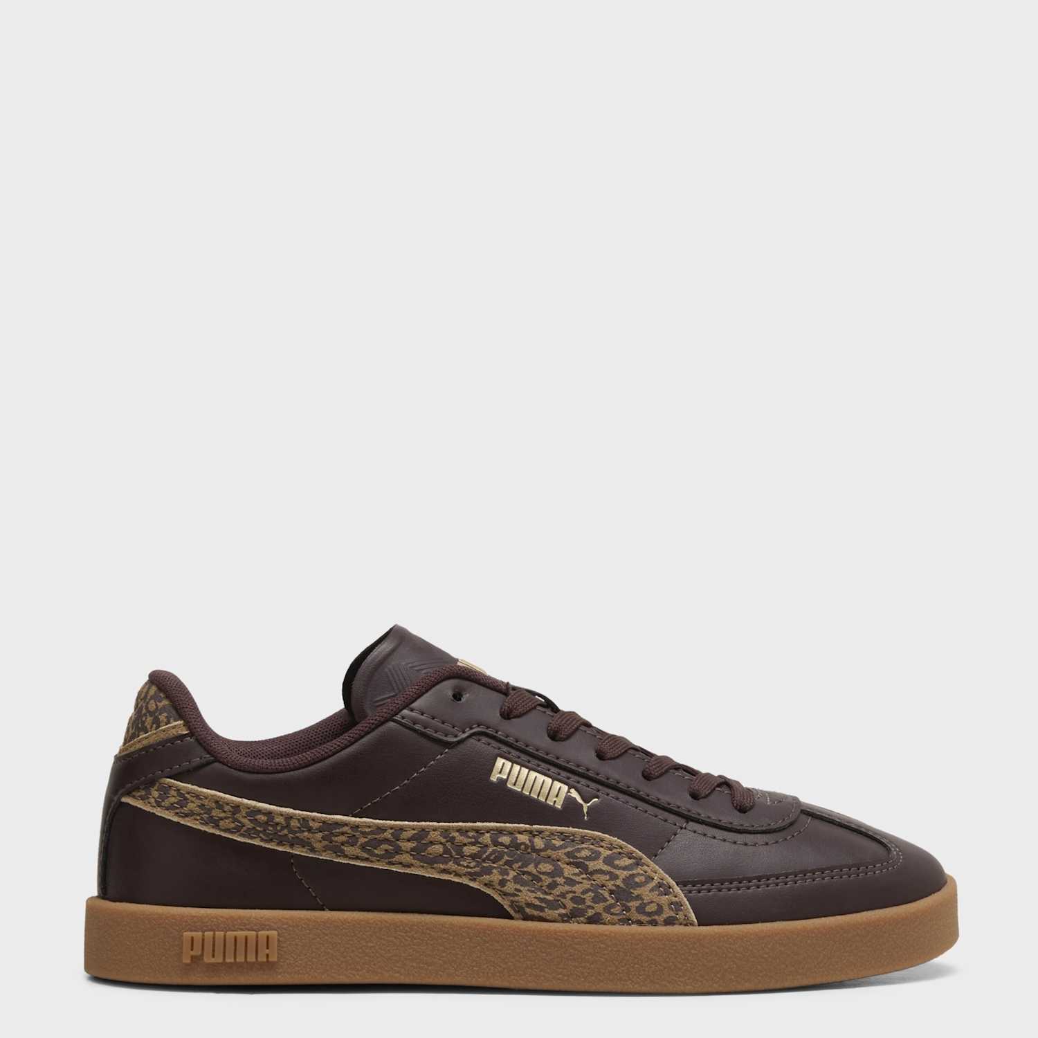 Puma Women's Club II Era Feline Trainers - 4 - Brown Mix