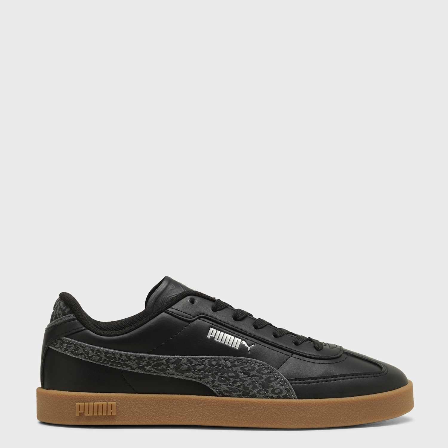 Puma Women's Club II Era Feline Trainers - 7 - Black Mix