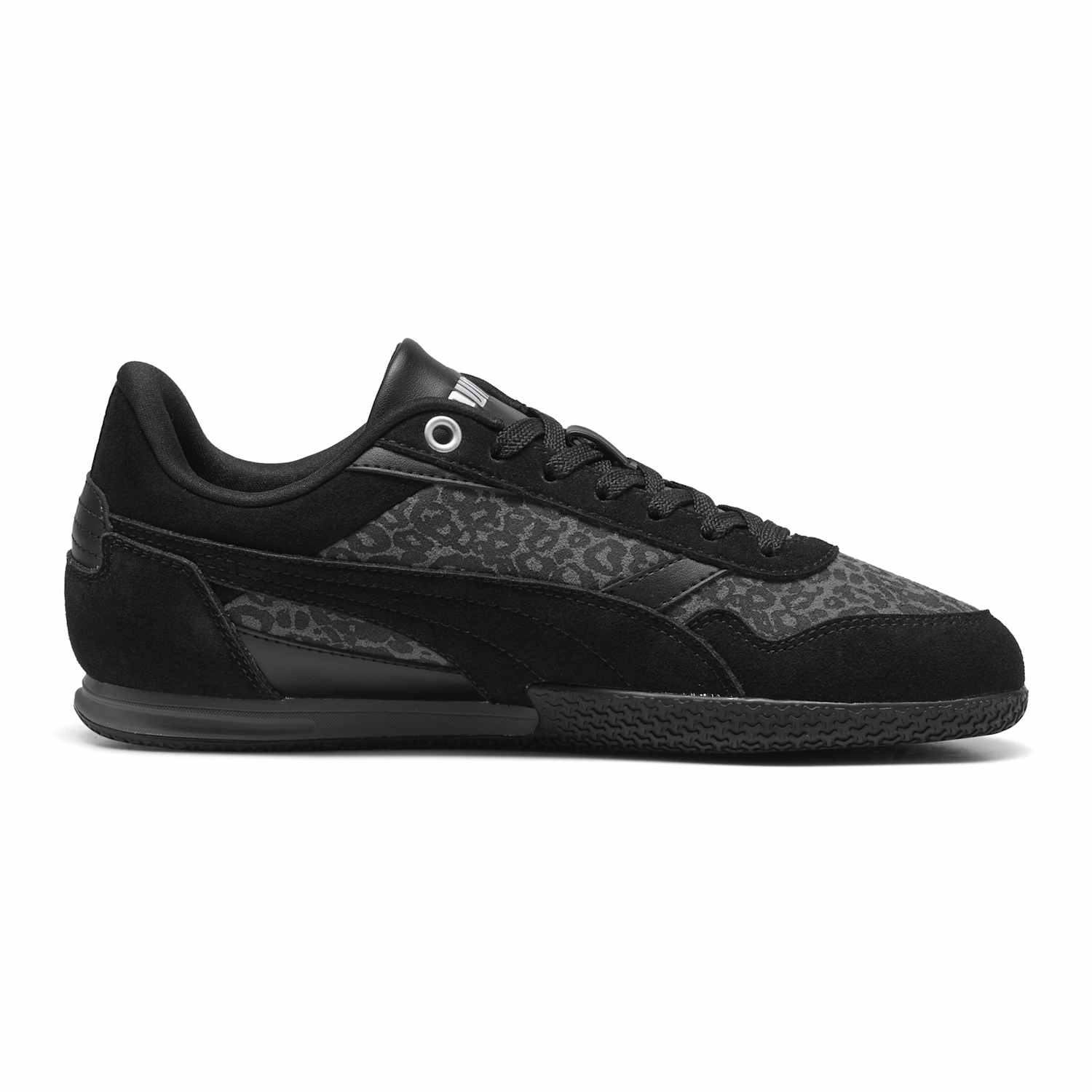 Puma Women's Bella Donna Feline Leopard Print Trainers - 6 - Black Mix