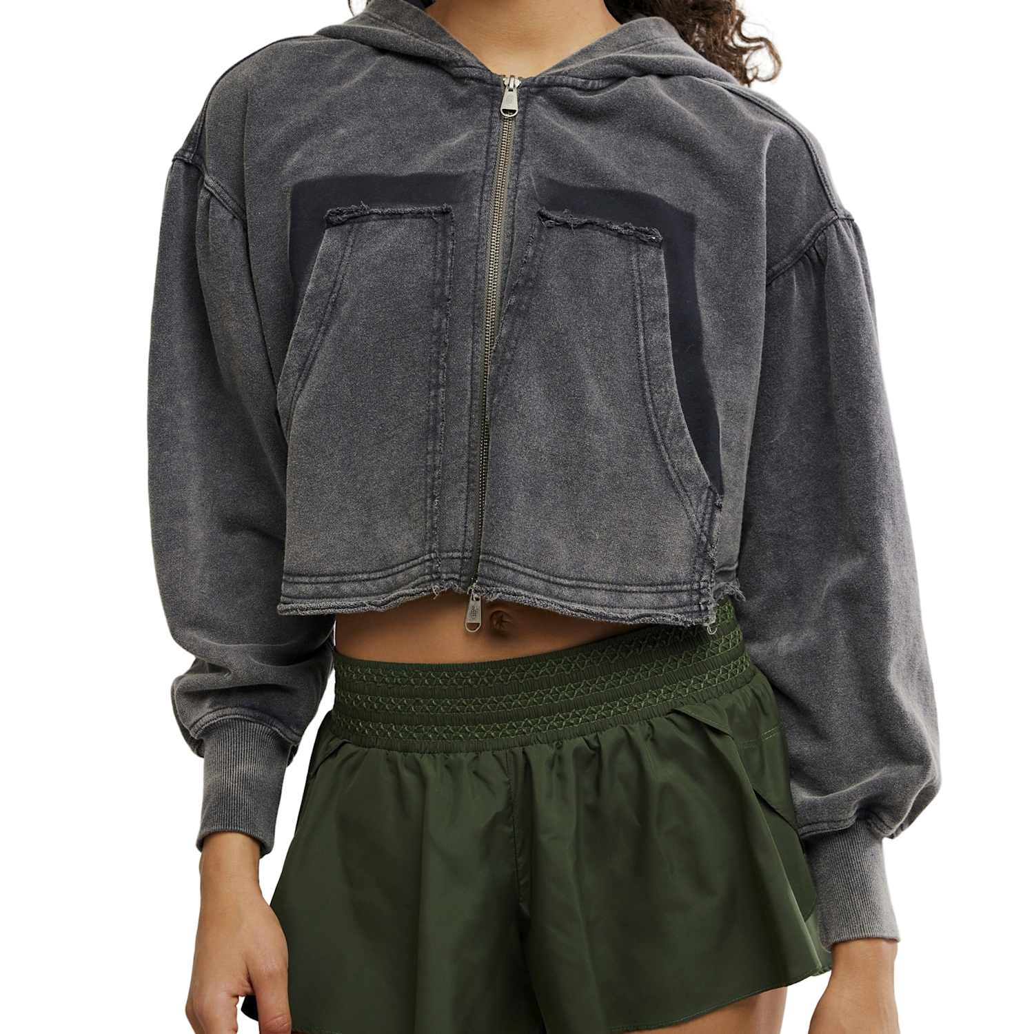 Fp Movement Women's Element Sports Shorts - Small - Dark Green