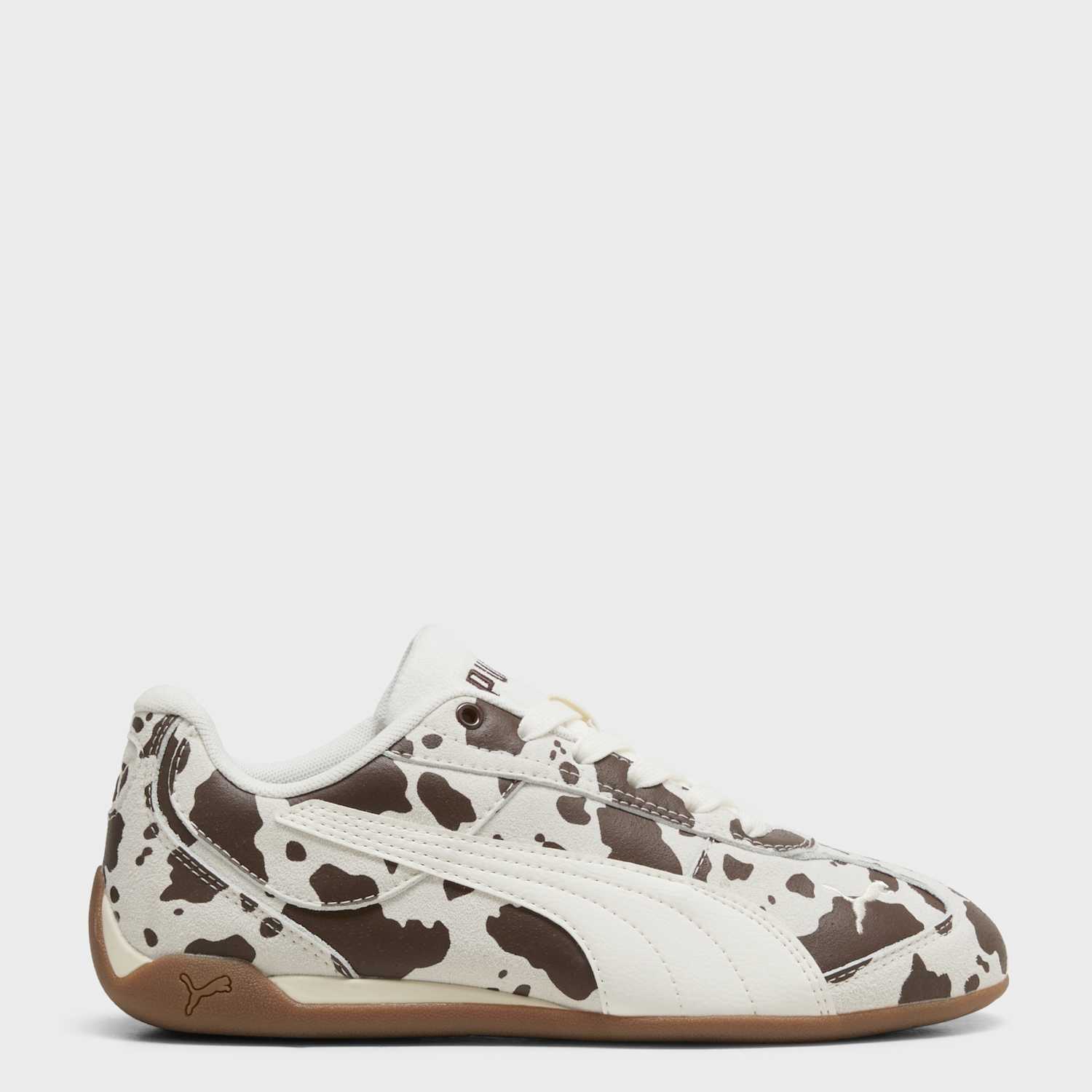 Puma Women's Replicatch SD Wild Suede Trainers - 6 - White Mix