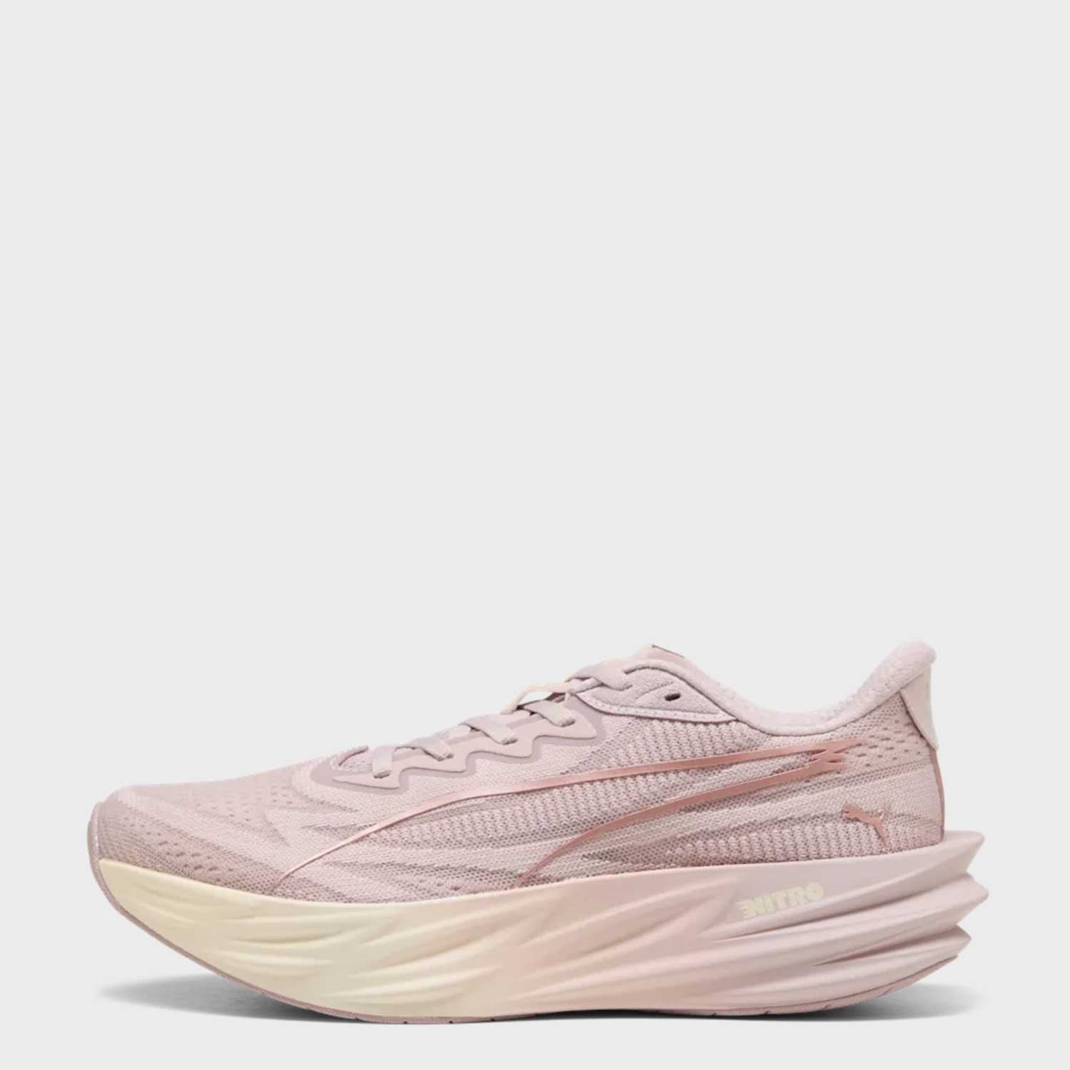Puma Women's Deviate Pure NITRO Running Trainers - 5½ - Light Pink