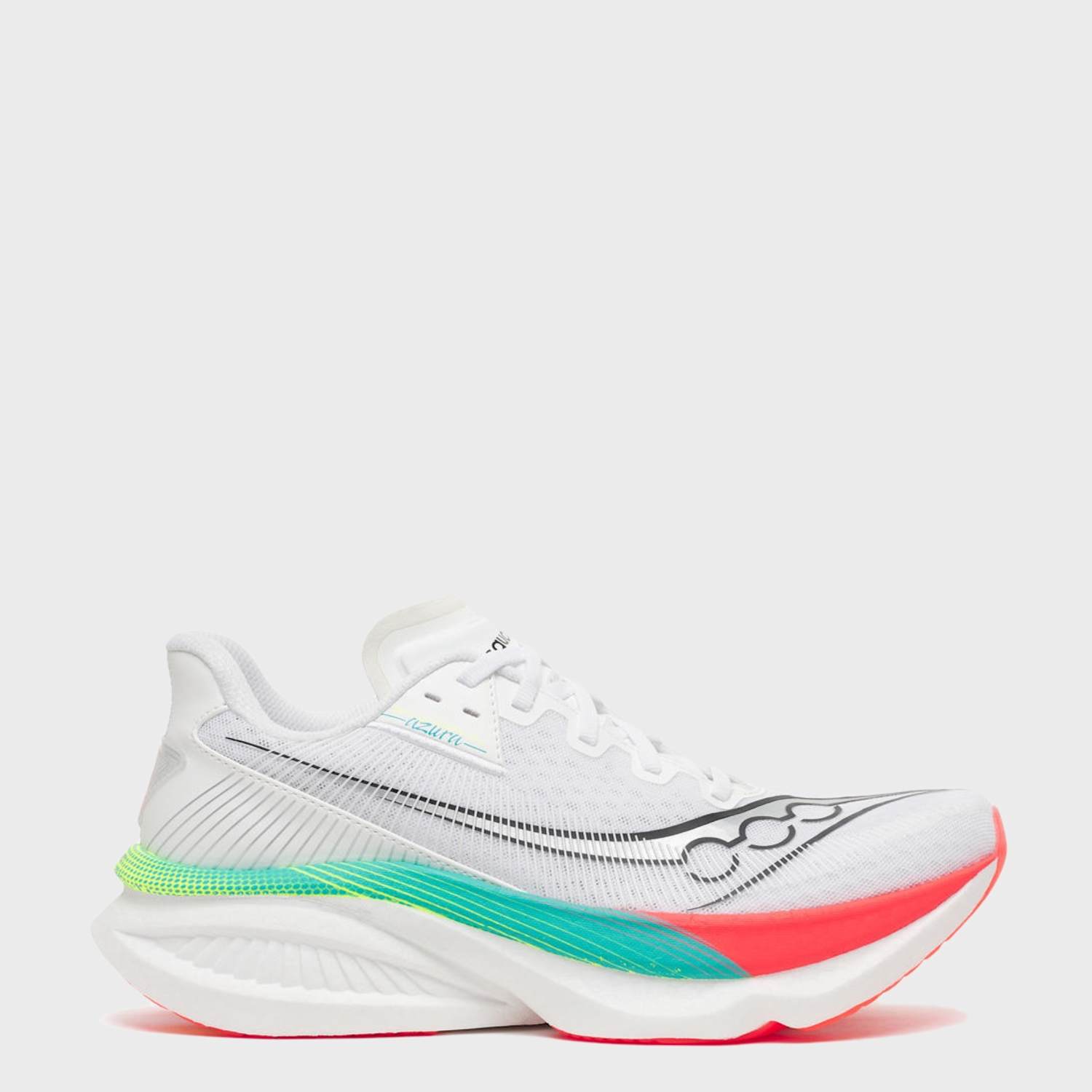 Saucony Men's Endorphin Azura Trainers - 12 - White Mix