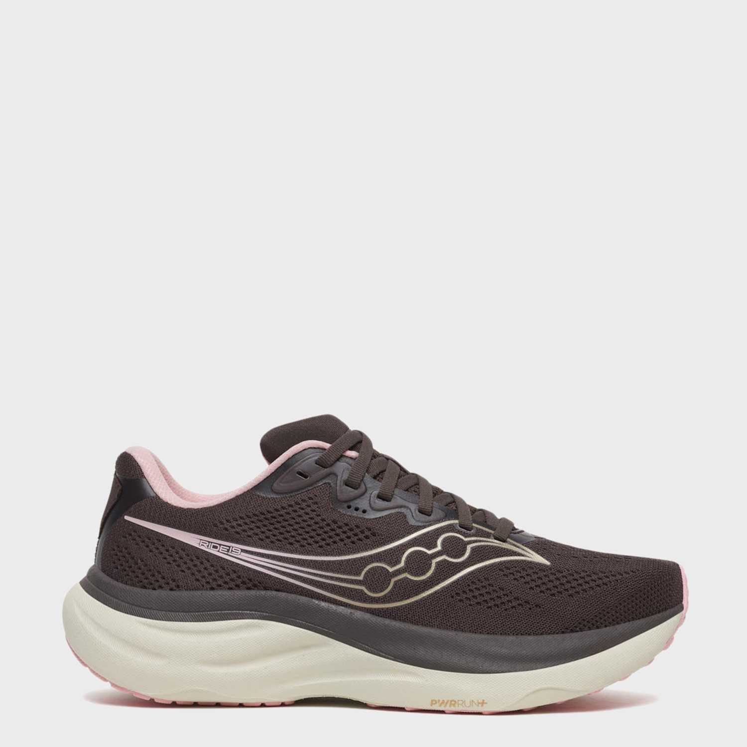 Saucony Women's Ride 19 Trainers - 6 - Brown