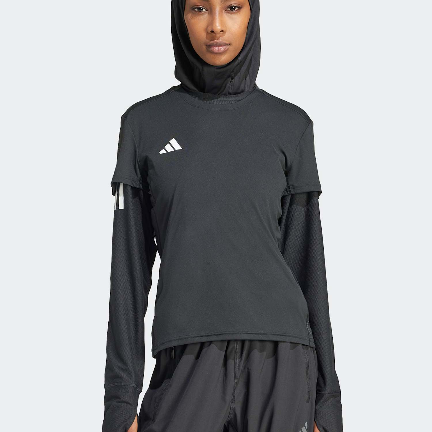 Adidas Women's Adizero Essentials Running T-Shirt - Small - Black