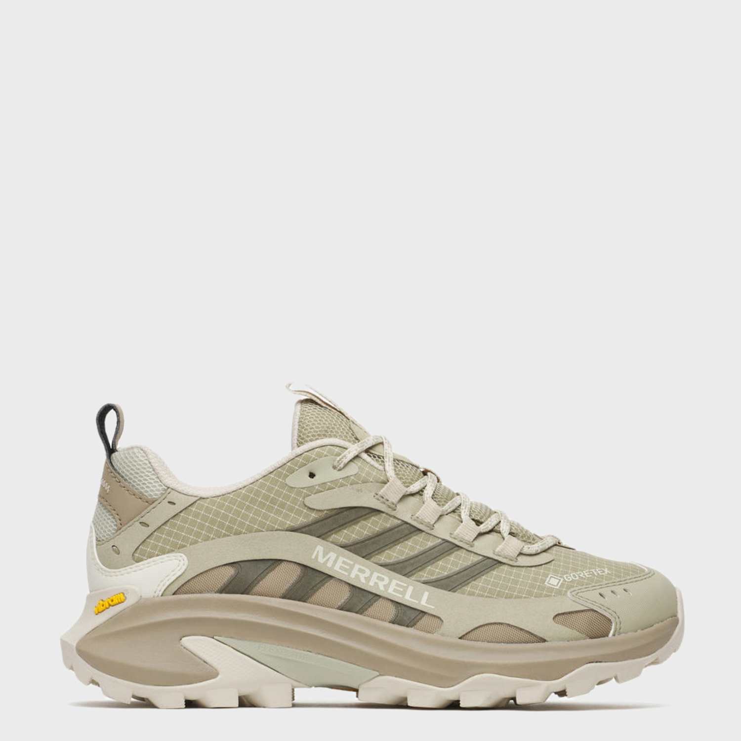 Merrell Women's Moab Speed 2 GTX Hiking Trainers - 8 - Beige Mix - Available at M&S