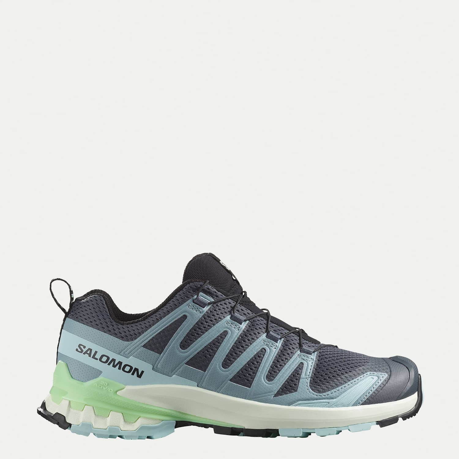 Salomon Women's XA PRO 3D V9 Trail Running Trainers - 6½ - Blue Mix