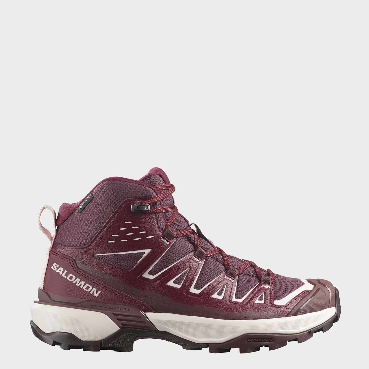 Salomon Women's X Ultra 360 Edge Mid GORE-TEX Hiking Shoes - 7 - Green Mix