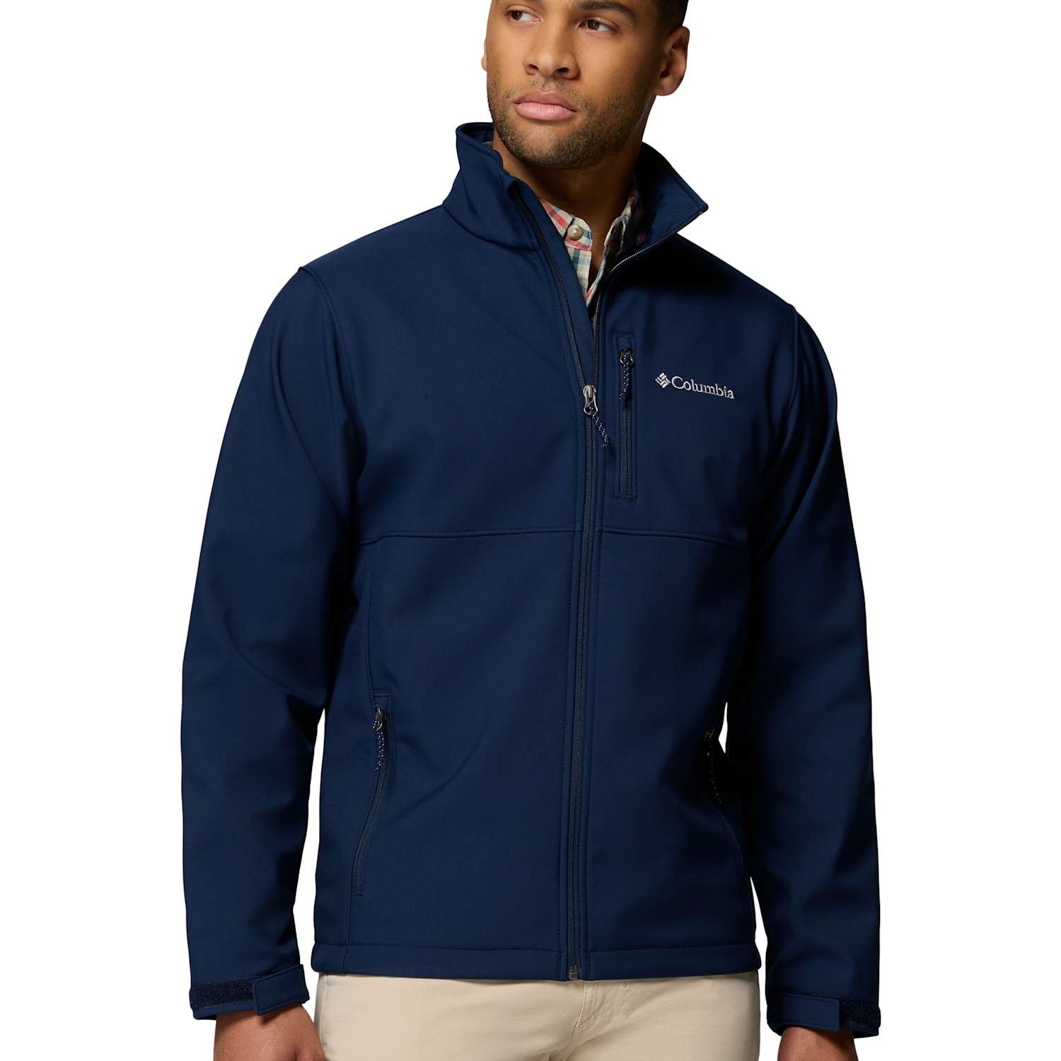 Columbia Men's Ascender Softshell Hiking Jacket - XL - Dark Navy