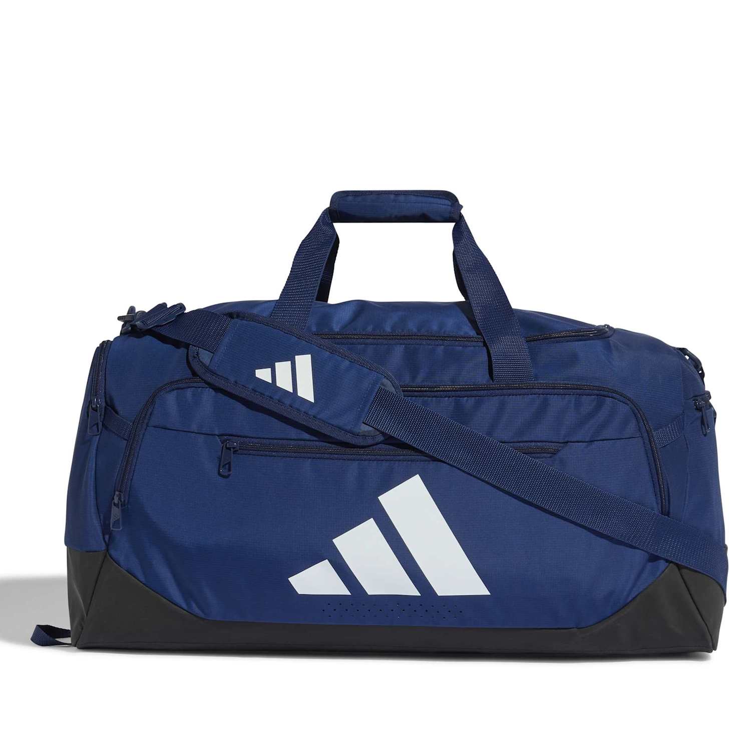 Adidas Men's Defender Zip Pocket Training Duffle Bag - Dark Blue