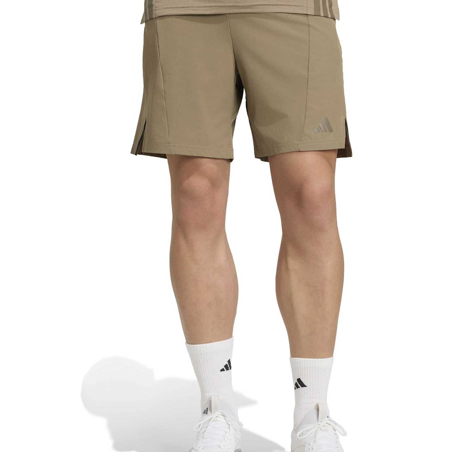 Adidas Men's Designed for Training Workout Shorts - L - Khaki