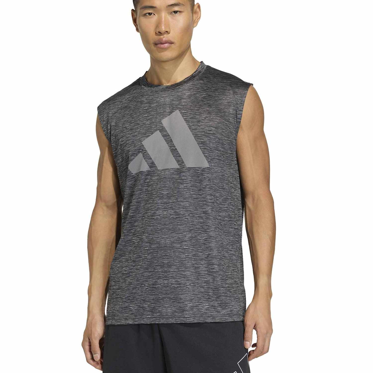 Adidas Men's Workout Essentials Training Vest - L - Grey