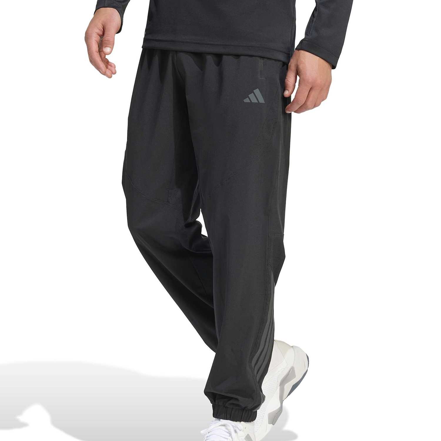 Adidas Men's Tech Essentials Regular Fit Joggers - XL - Black