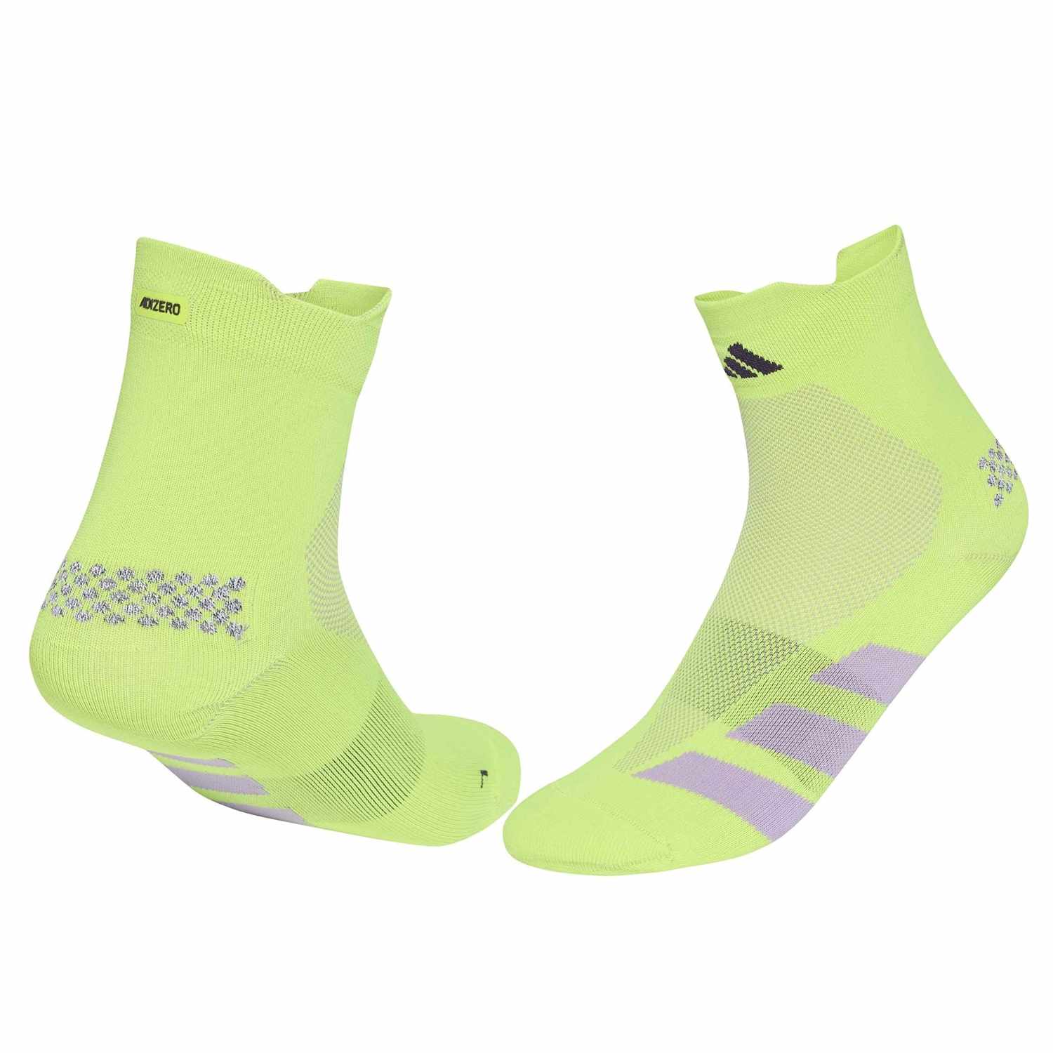 Adidas Men's Running Adizero Trainer Socks - XL - Bright Yellow