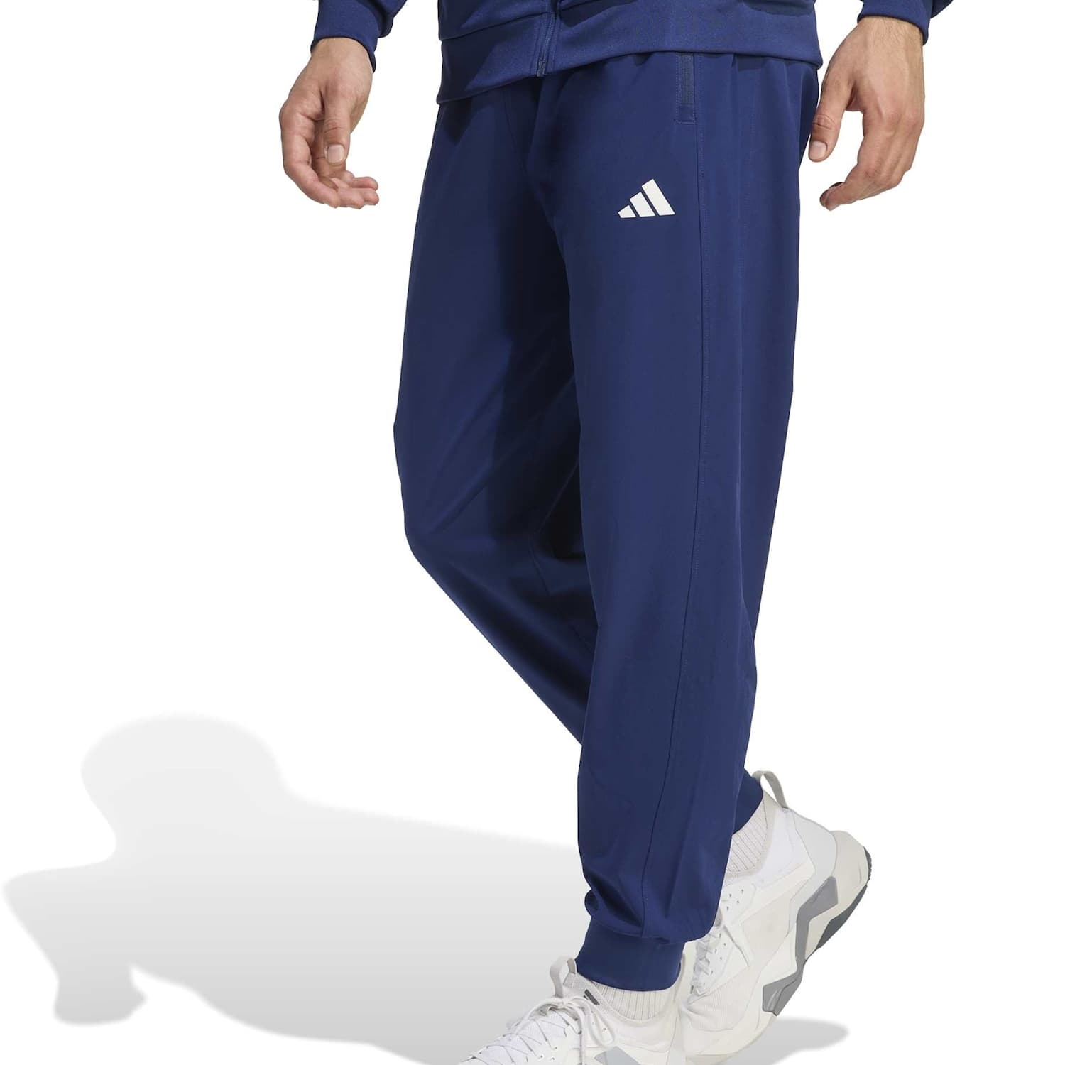 Adidas Men's Workout Essentials Flex Joggers - M - Navy